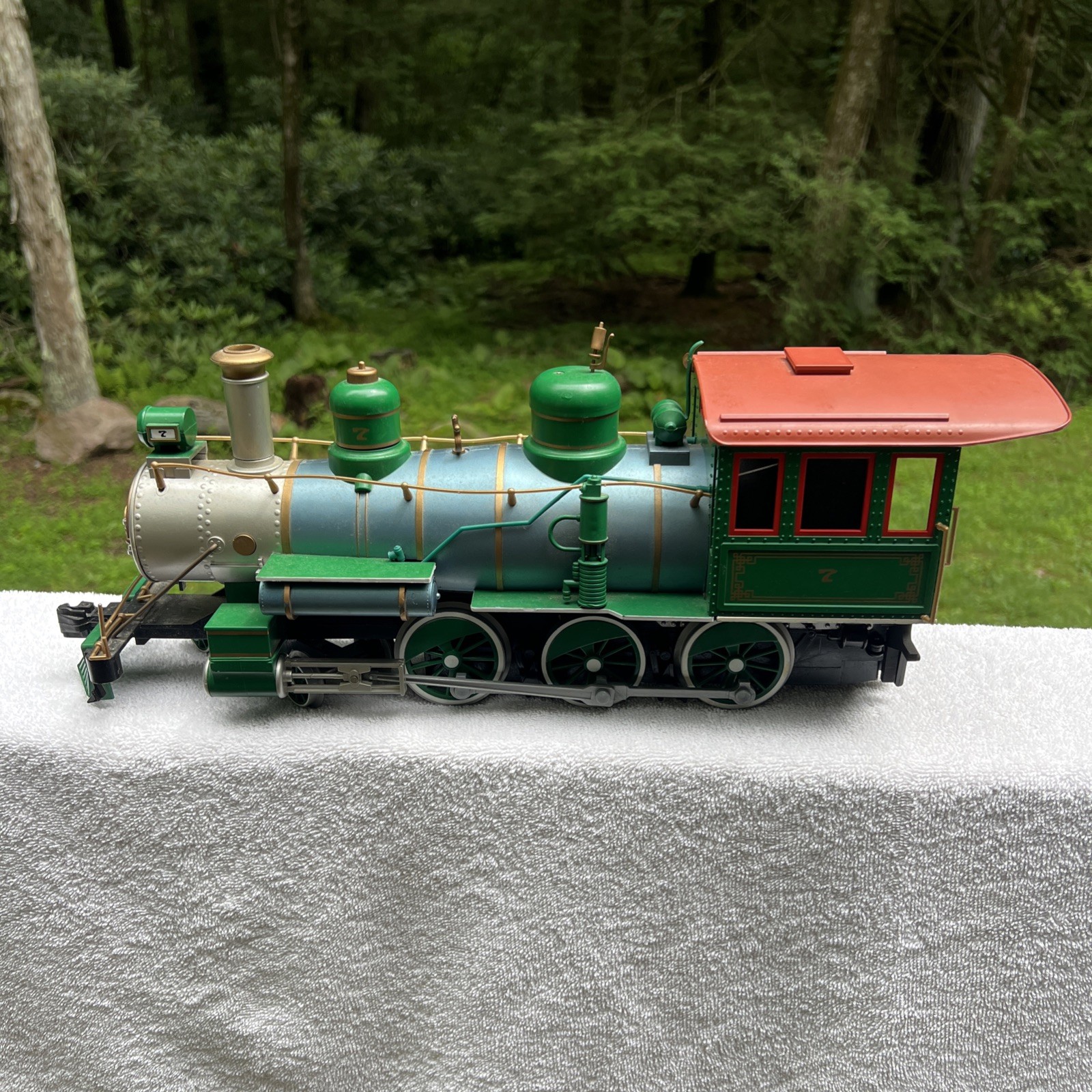 Bachmann G Scale Battery Powered Remote Control Ten Wheeler 4-6-0 For Parts