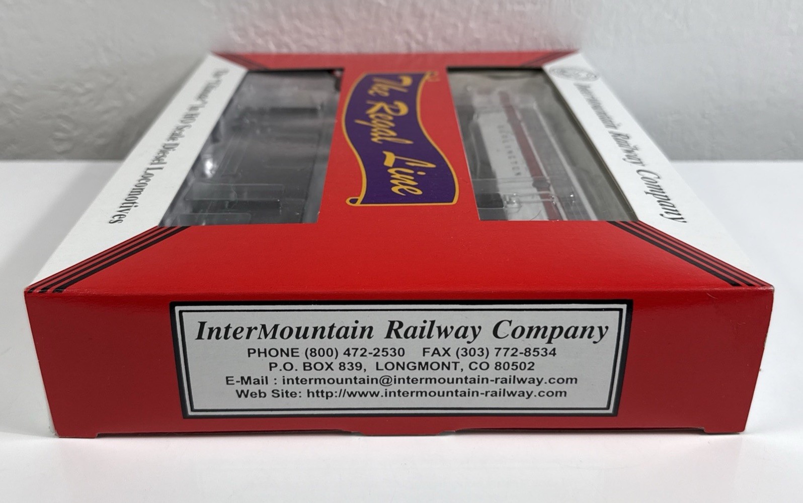 Intermountain Railway: The Regal Line EMD F-7A Phase 1 Loco W/Drive CB&Q #169A