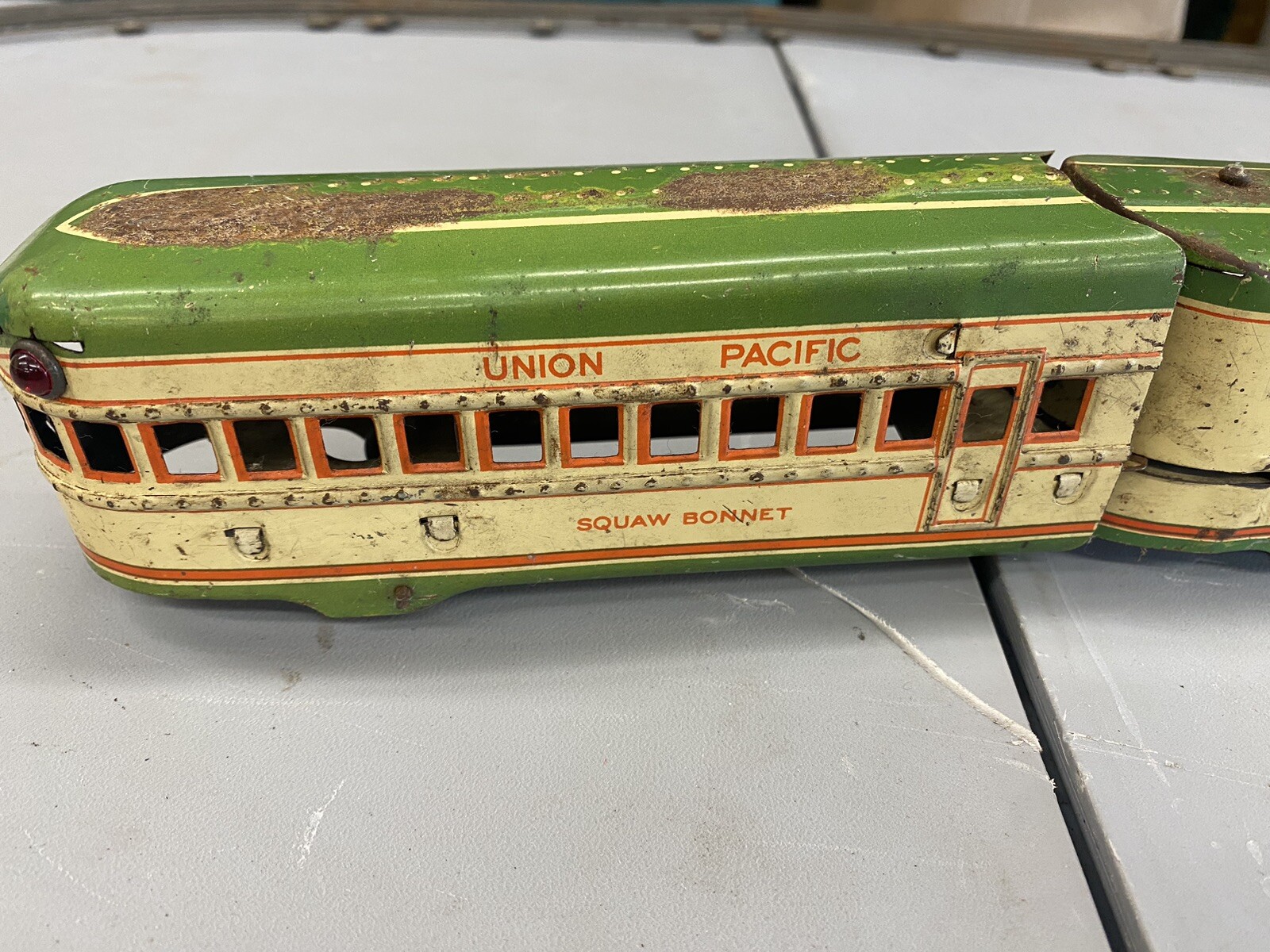 MARX M10005 O Gauge Post War Passenger Set Transformer, & Track