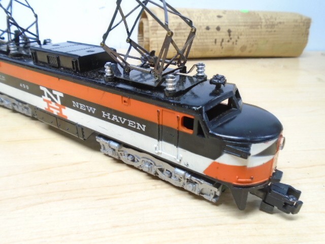 CLEAN 50s American Flyer S GA 499 GE ELECTRIC LOCO 2-Pantos Runs/Lights