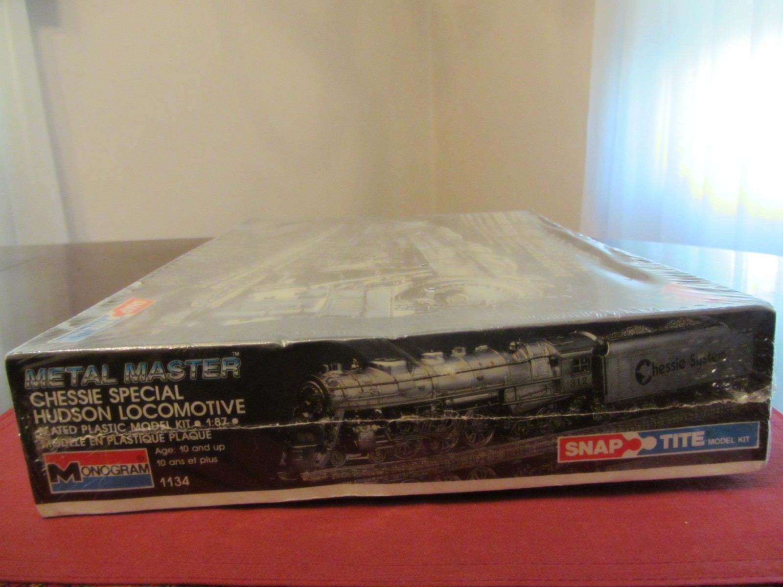 1988 Monogram Metal Master Chessie Special Hudson Locomotive Model 1134 SEALED