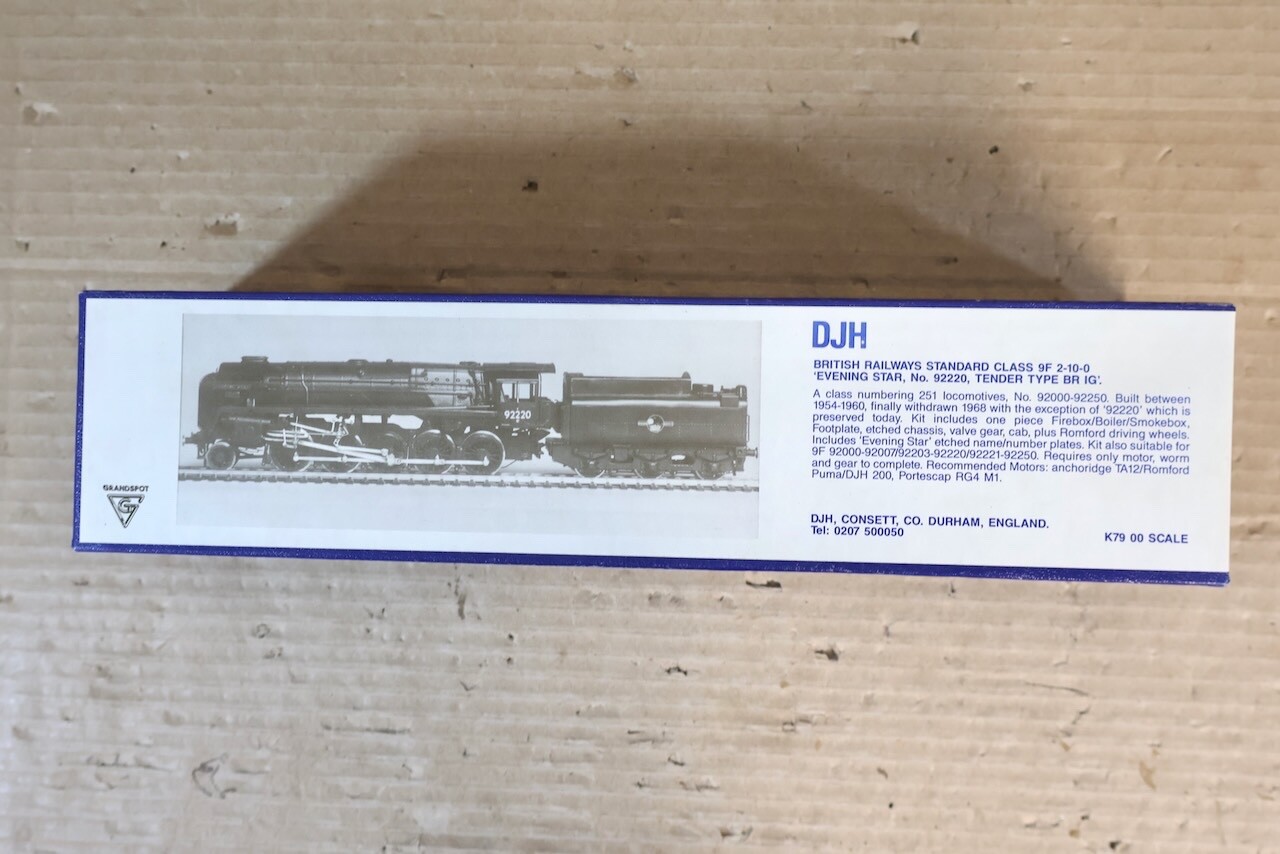 DJH K79 KIT BUILT BR 2-10-0 CLASS 9F LOCOMOTIVE EVENING STAR kit ol