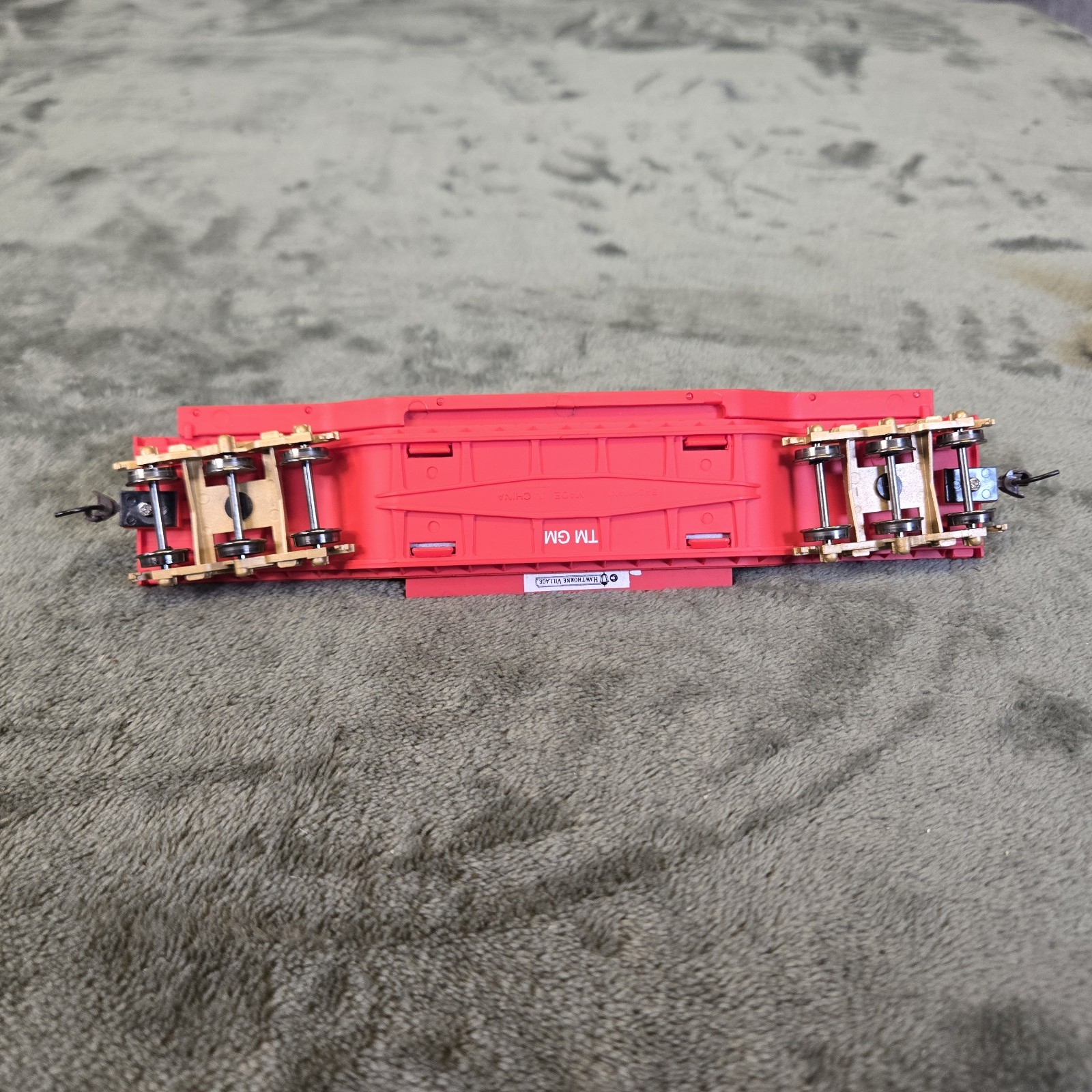 Hawthorne Bachman RARE HO Corvette 50th Anniversary Train Engine #1 & 2 + 2 Cars