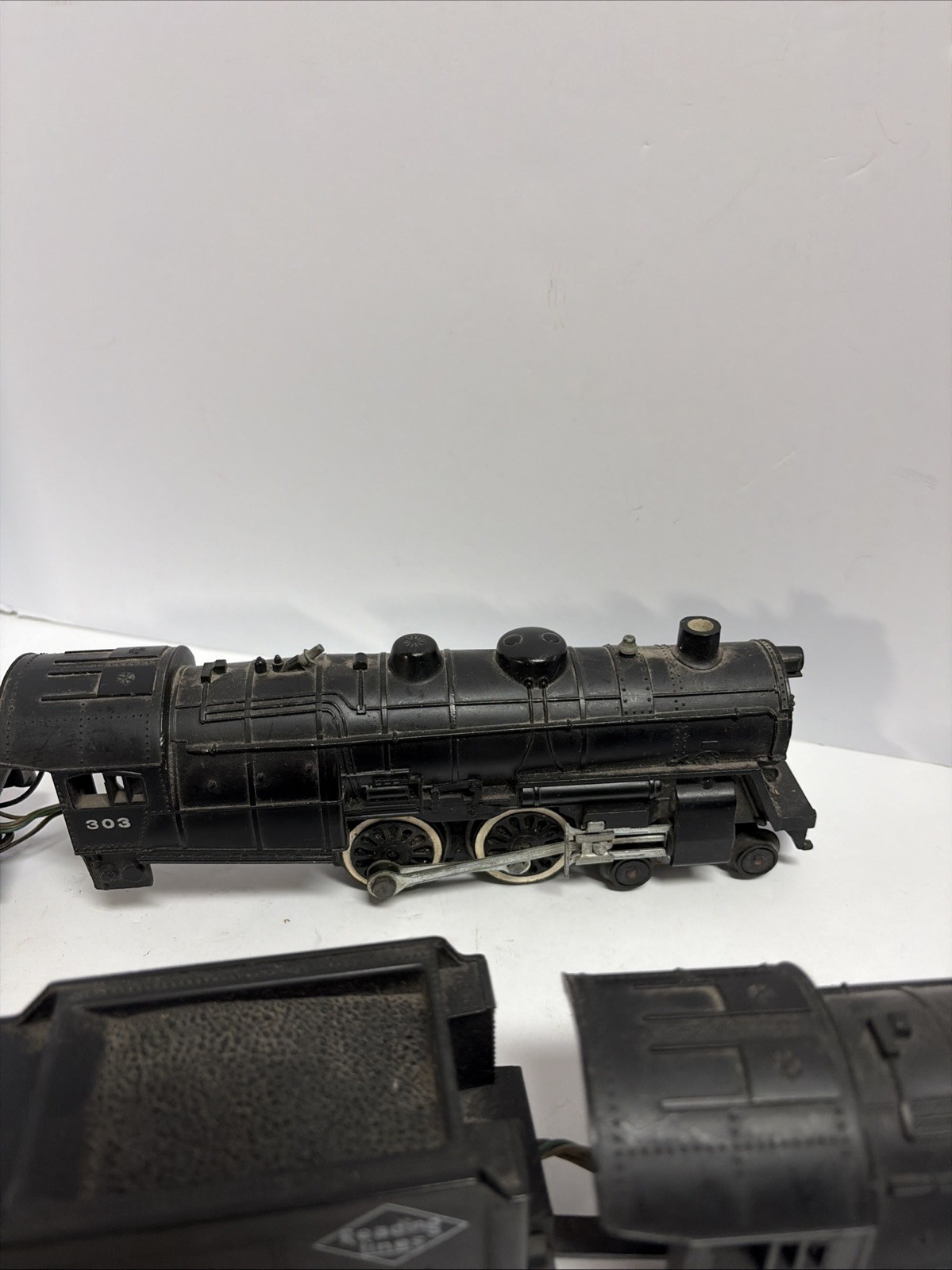American Flyer 307 & #303 Reading Lines Steam Locomotive &Tenders Tested