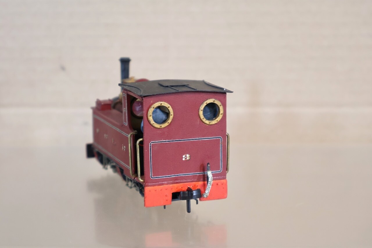 KIT SCRATCH BUILT ROCO O-16.5 WSLR 0-4-4-0 NARROW GAUGE LOCOMOTIVE 3 ol