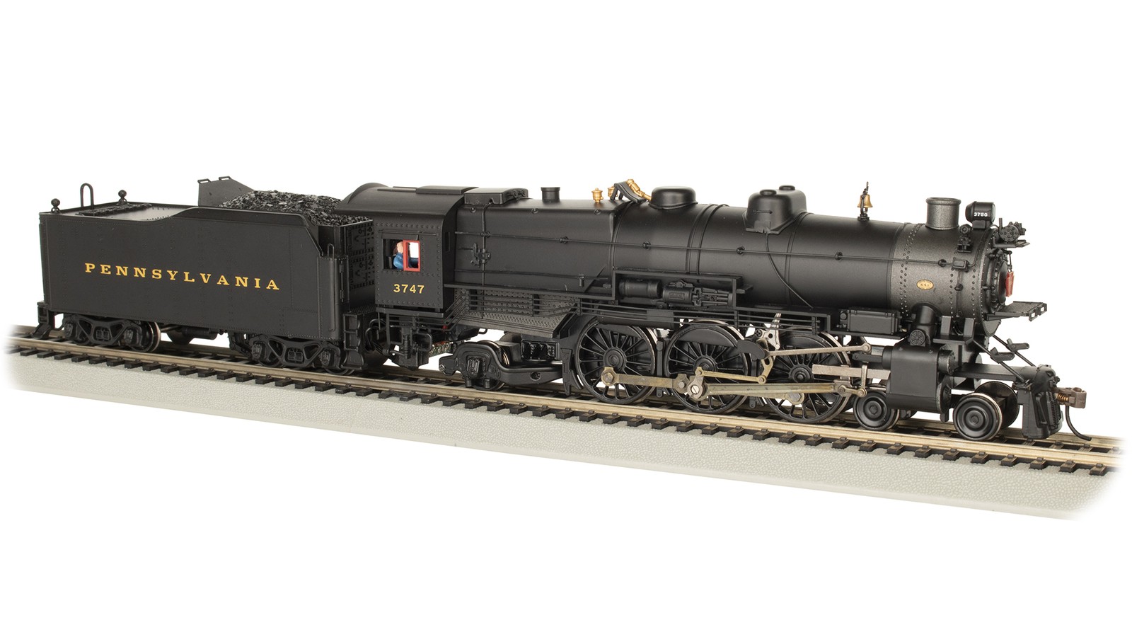 Bachmann #84406 HO Scale K4 4-6-2 Pacific – PRR #5492 (Pre-War Slat Pilot)
