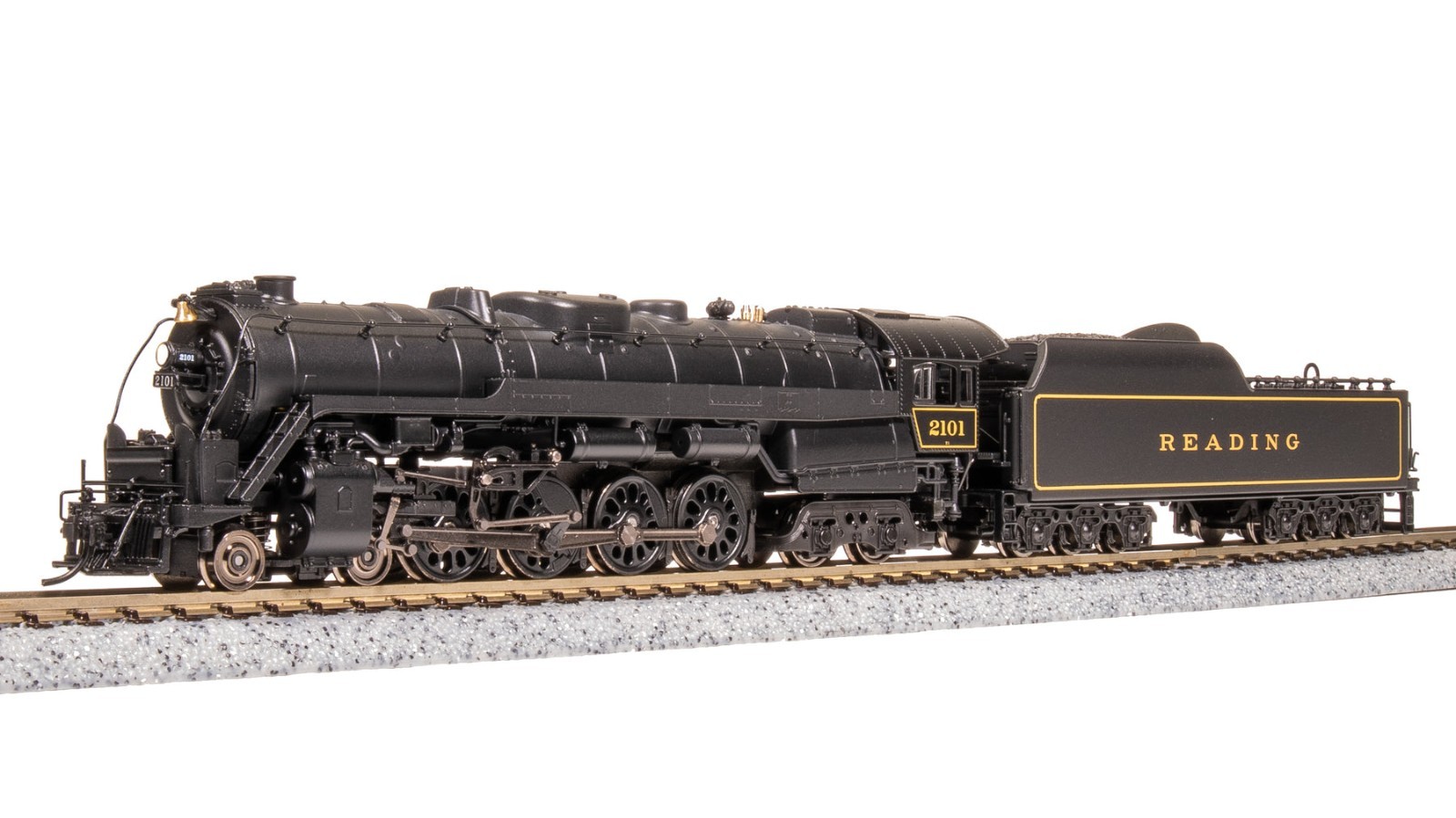 7402 Reading T1 4-8-4, In Service Version #2115, Paragon4 Sound/DC/DCC, Smoke, N