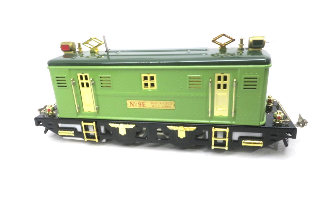 MTH 10-1066-0 Standard Gauge 2-Tone Green 9E Electric Locomotive 10-1068 3 & 1