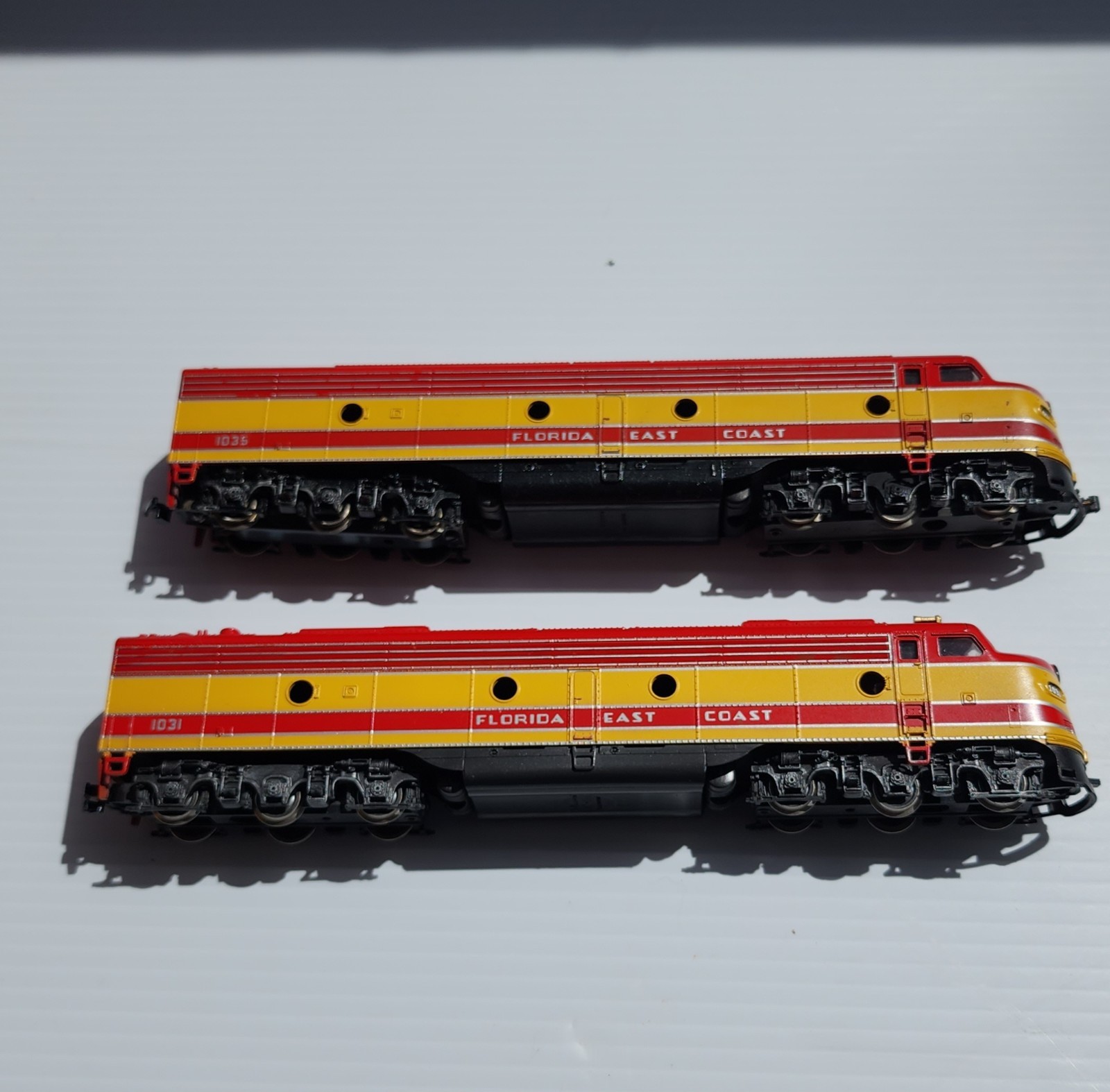 Florida East Coast 1031 EMD Power Dummy Diesel Locomotive Rivarossi HO Untested
