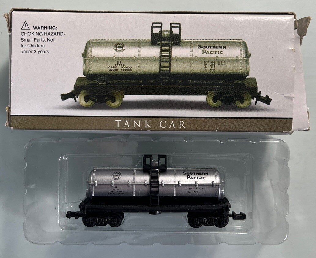 Southern Pacific Railroad Train Tank Car by High Speed Metal Products Ships Free