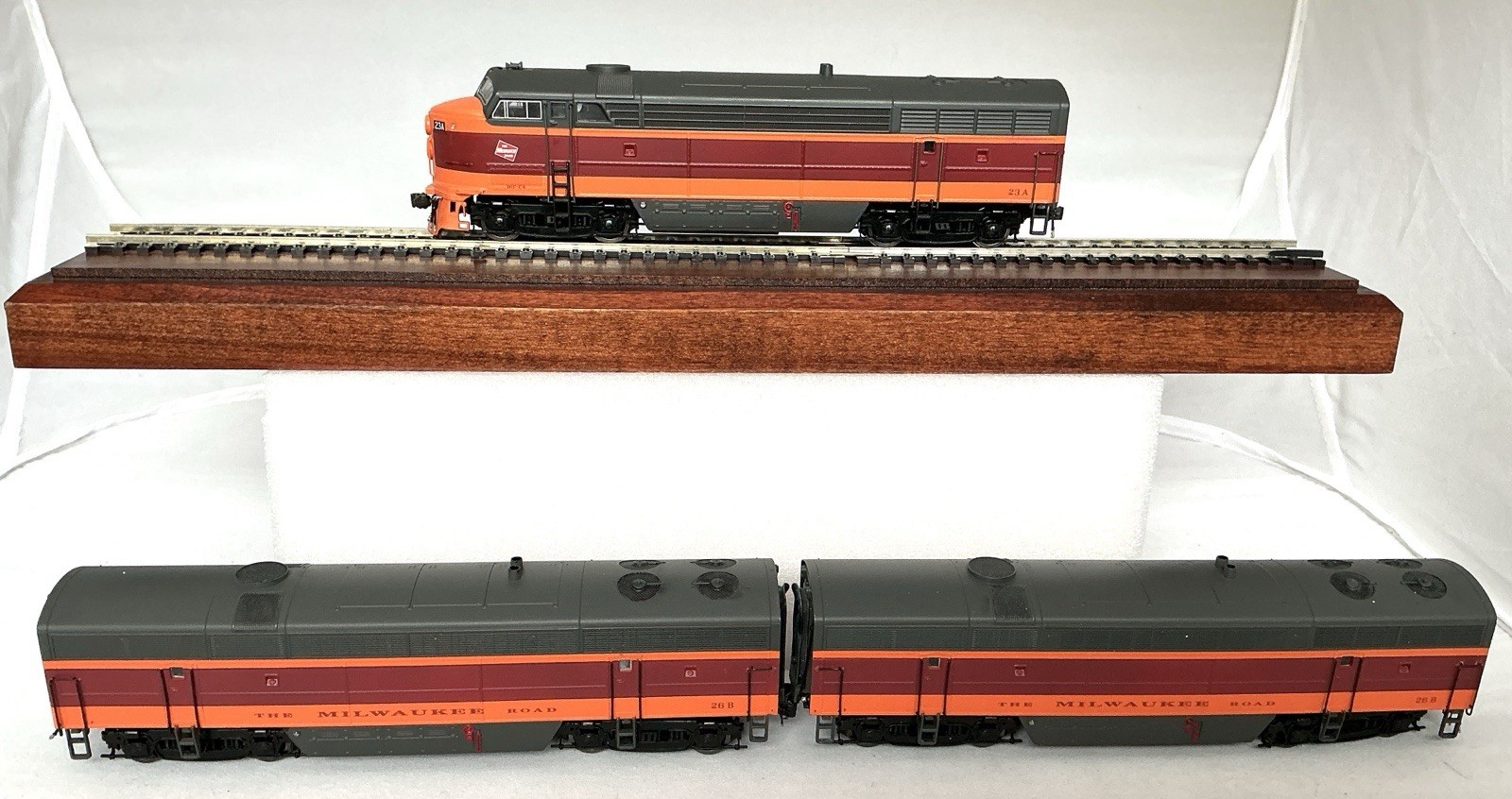 Proto HO C-Liner A-B-B Set All DCC Powered A-Unit also sound #23A 26B 26B KD’ S