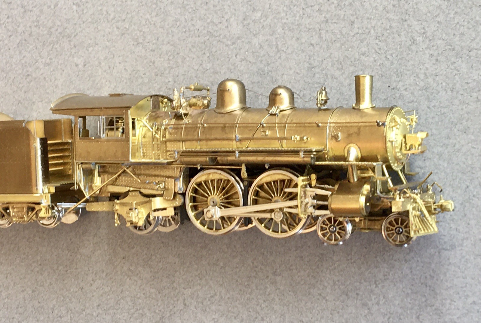HO BRASS 4-4-2, C&NW ‘D’ Class by OMI – 1468, Slated Cylinders, Super Detailed