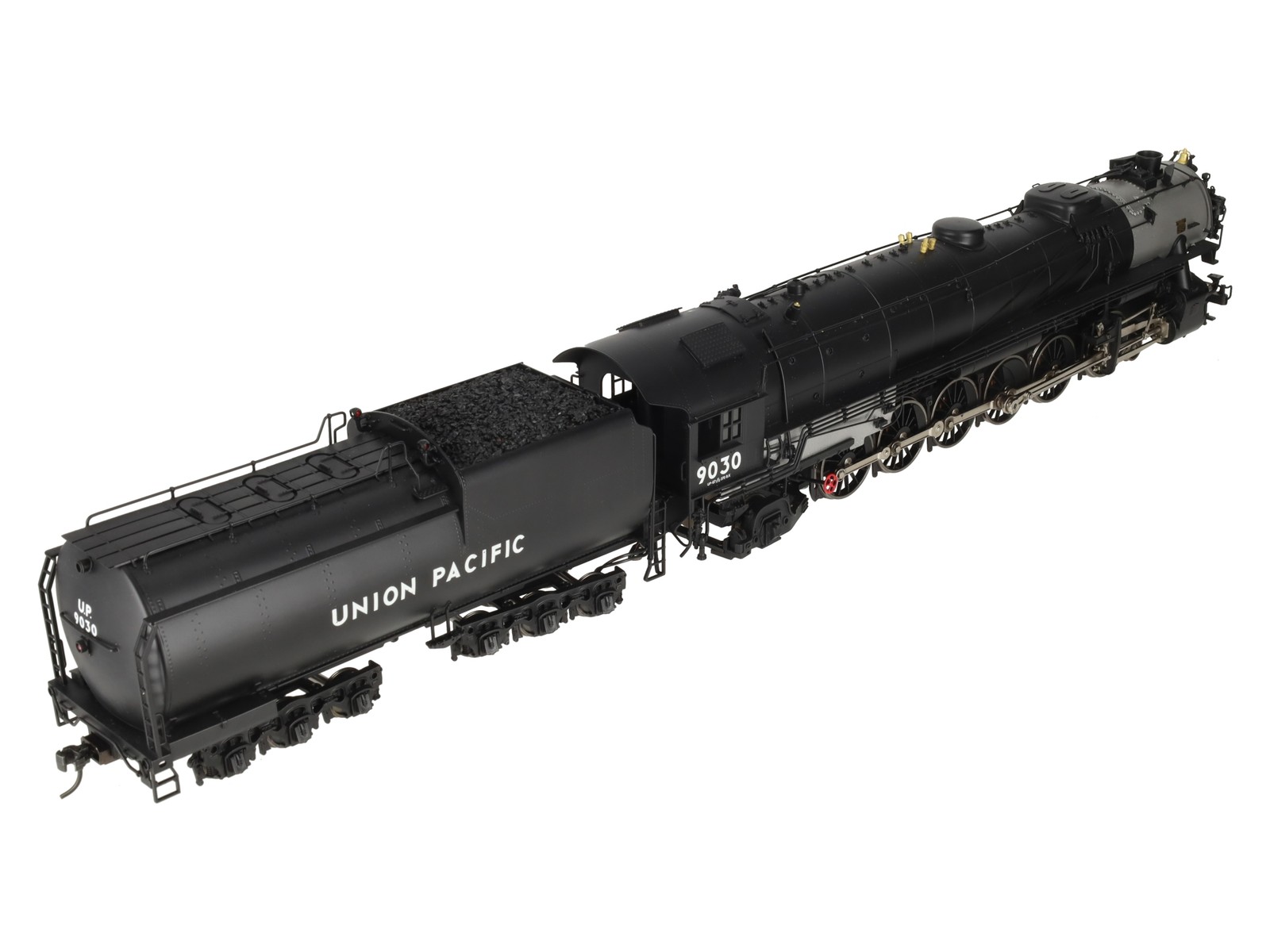 3rd Rail 9000 O BRASS UP 4-12-2 Steam Loco & Tender #9030 (2-Rail) LN