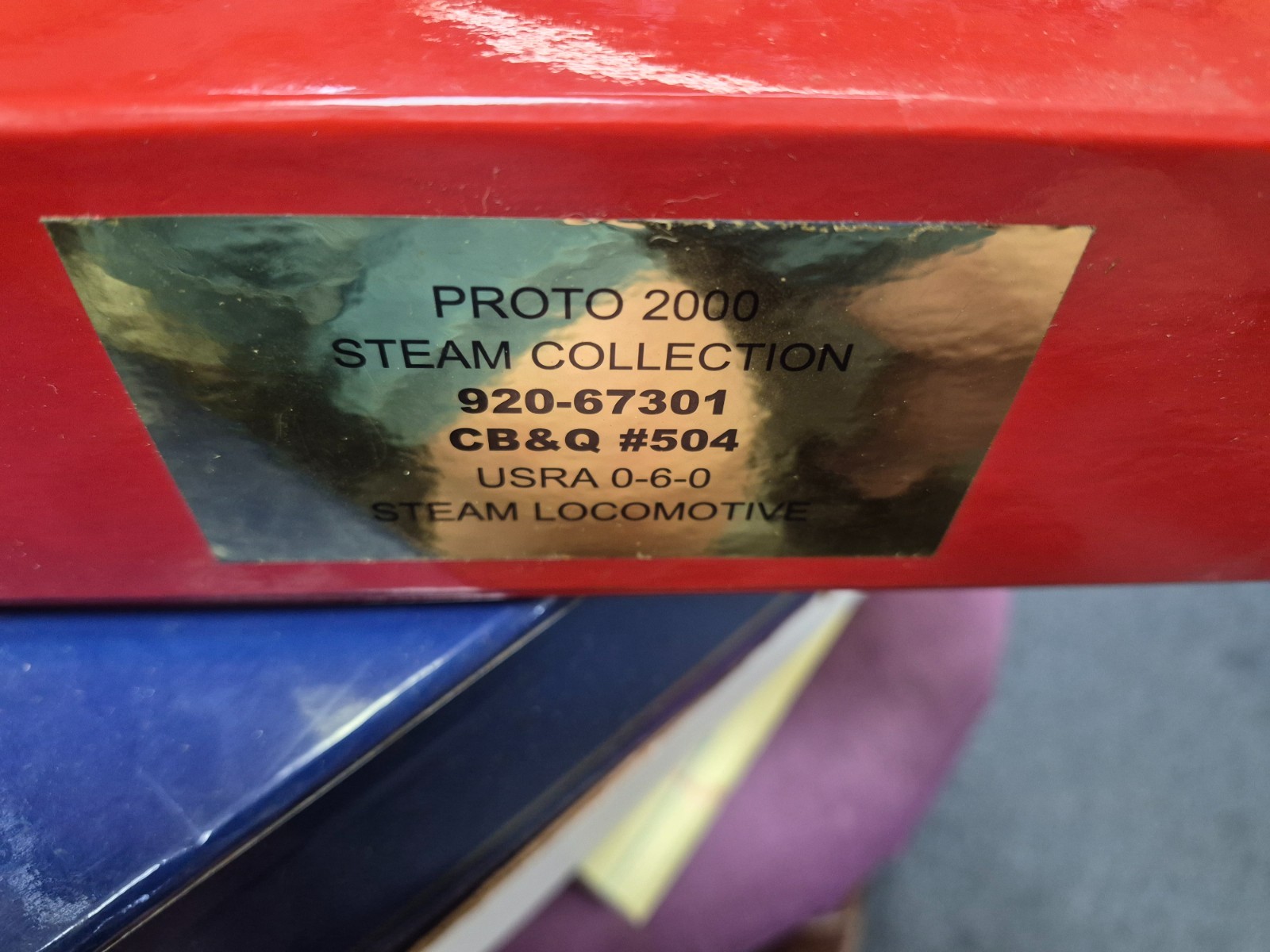PROTO 2000 920-67301 HERITAGE HO CB&Q 0-6-0 DC ANALOG RD# 504