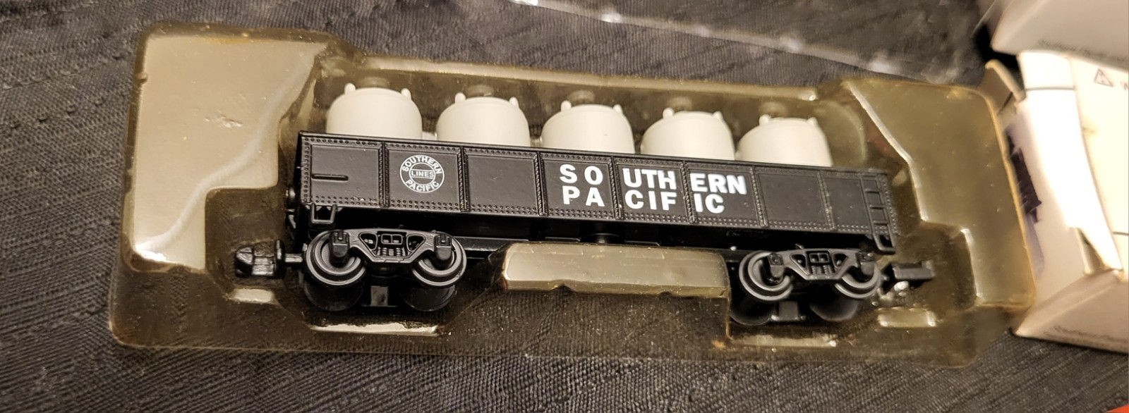 3pc Lot Southern Pacific Locomotive # 9725 Canister & Tank Car N Scale 418