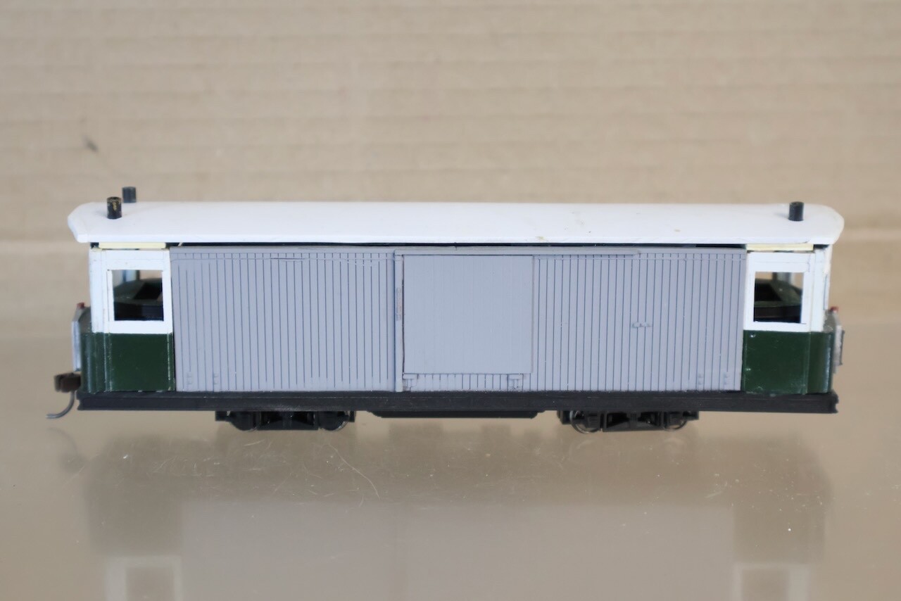KIT SCRATCH BUILT O-16.5 NARROW GAUGE DCC FITTED WORKS RAILCAR BUS LOCO om