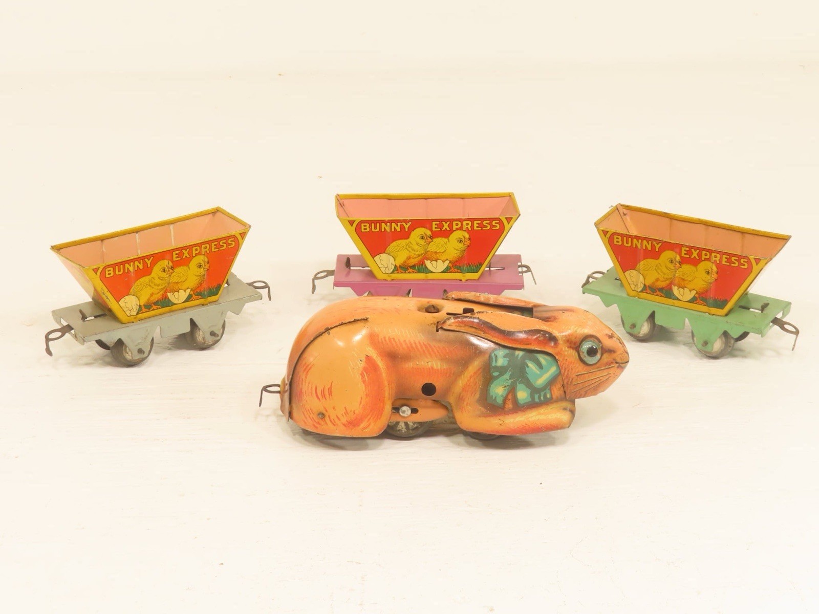 SCARCE Marx Original Prewar Bunny Express Set!