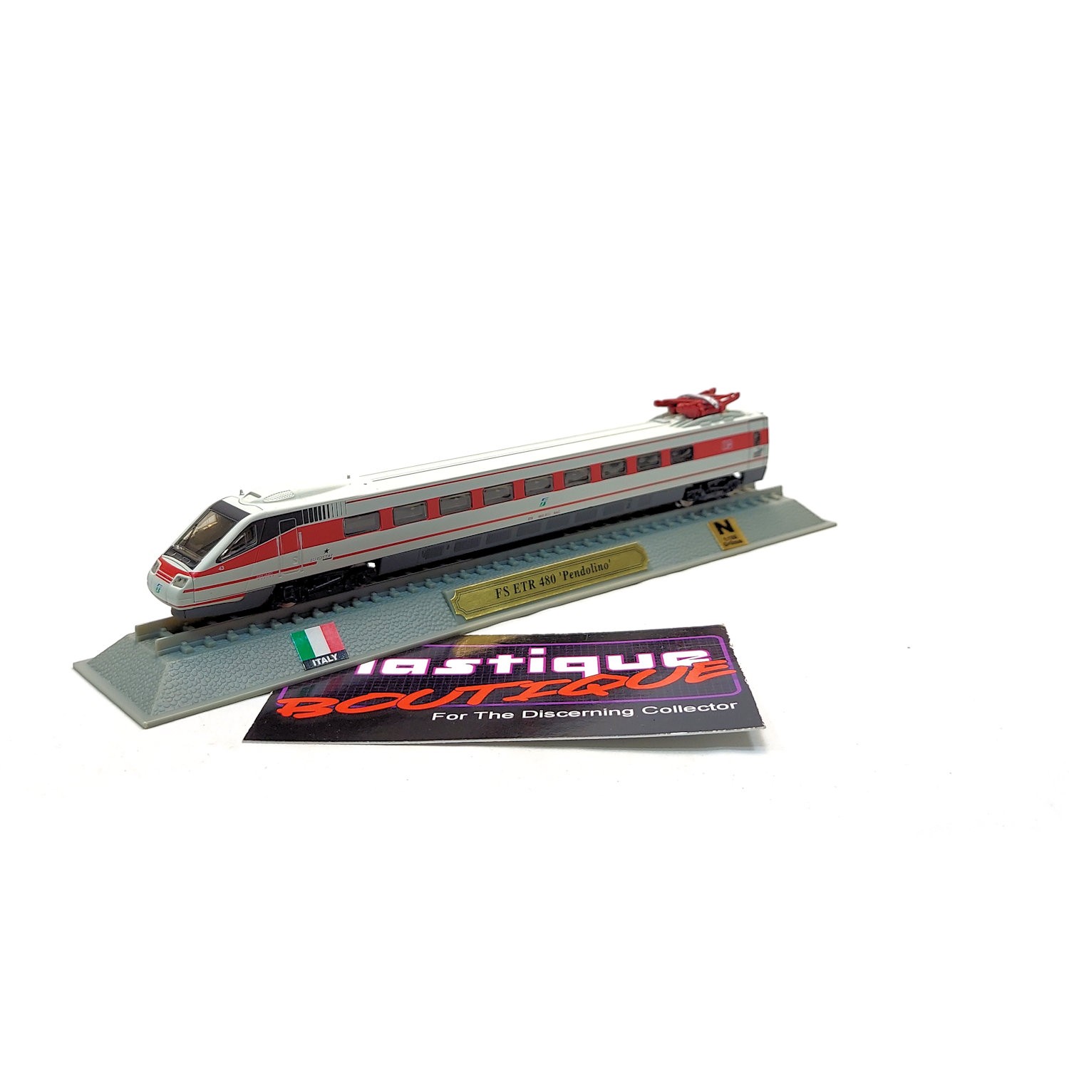 Del Prado FS ETR 480 Pendolino 1:160 #10 STATIC MODEL LOCOMOTIVE ENGINE TRAIN