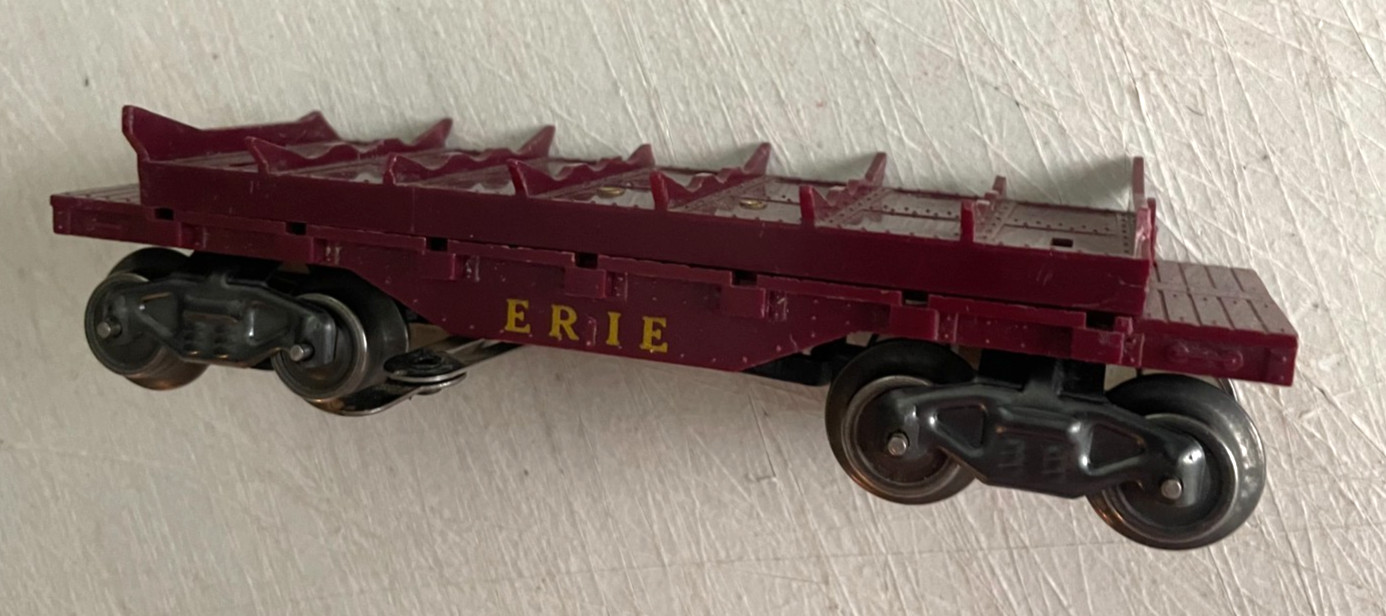 Marx Post-War 027 Gauge #666 Loco w/Tender and Freight Cars Lot of 6 Items