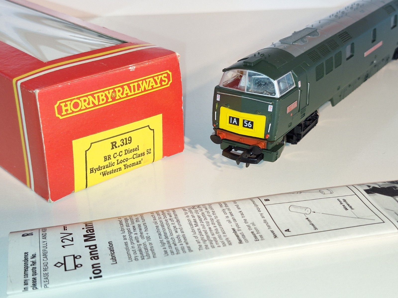 Hornby R319 BR Class 52 Diesel Loco. New Old Stock. Mint Cond. Boxed. OO Scale