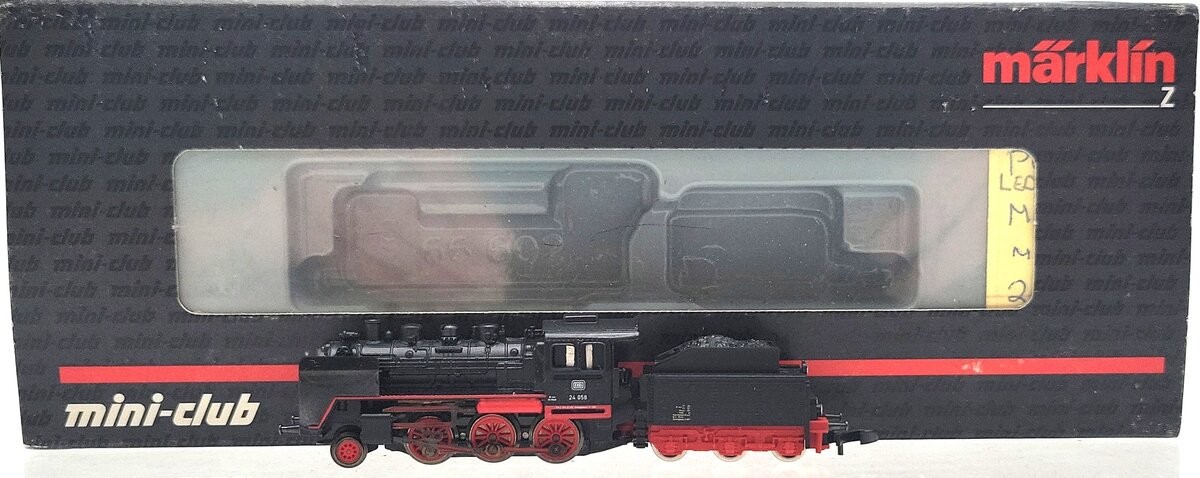 Marklin 8803 Z Mini Club Steam DB 2-6-0 Locomotive & Tender LN/Box