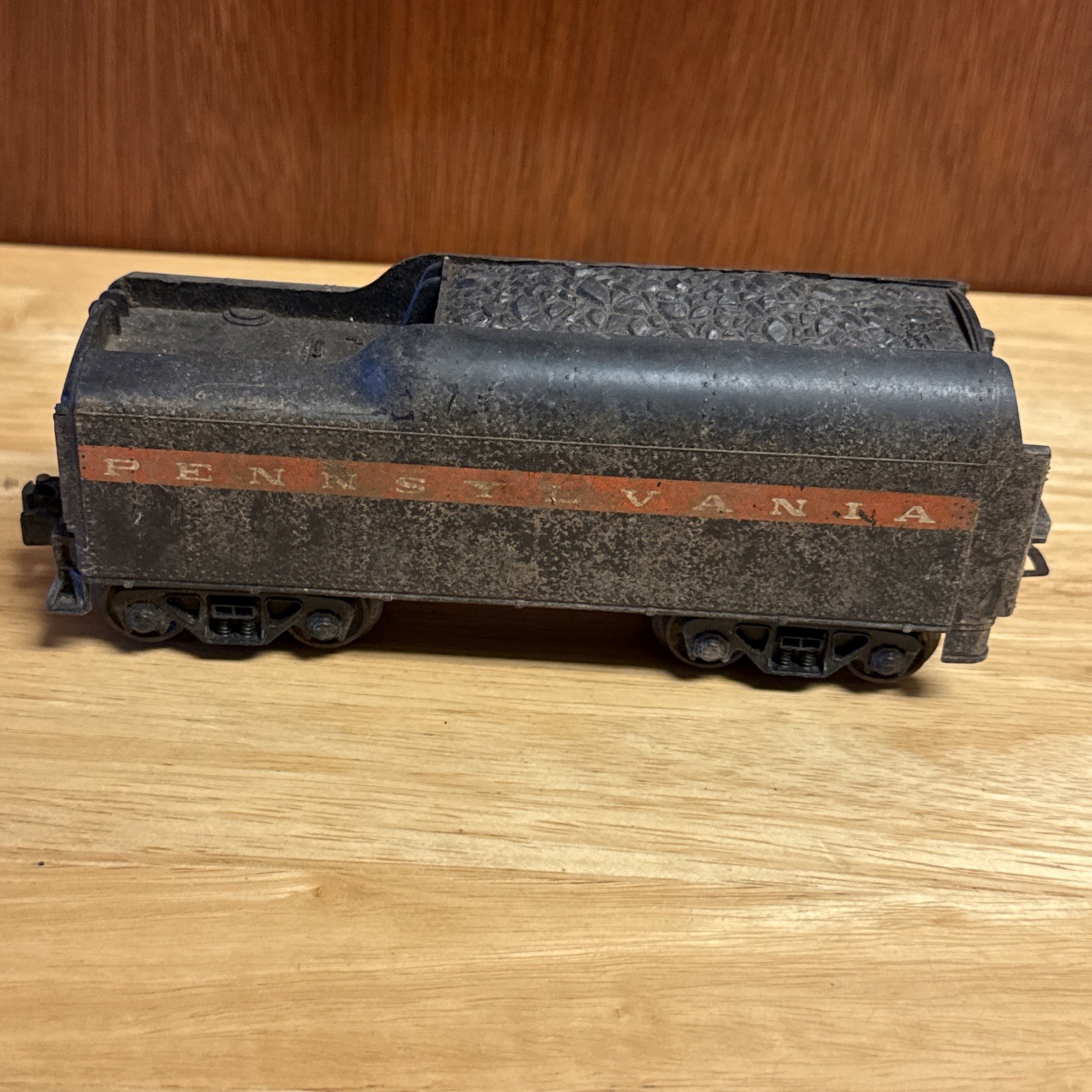 Lionel 250 Steam Locomotive Orange Stripe Vintage USA Tender & Track Cleaner