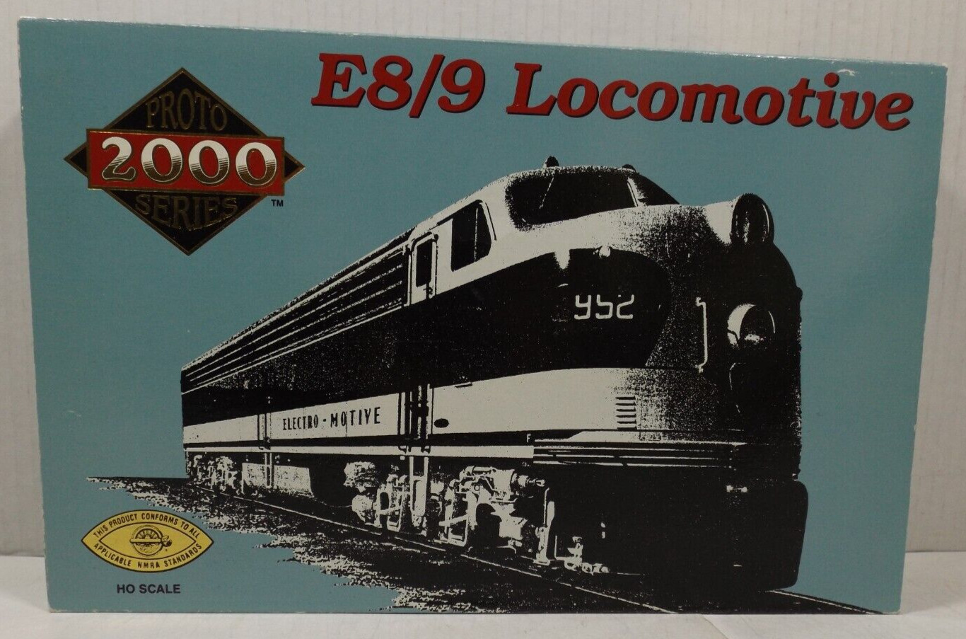 HO Proto 2000 E 8/9 diesel engine in original box (lot 251)