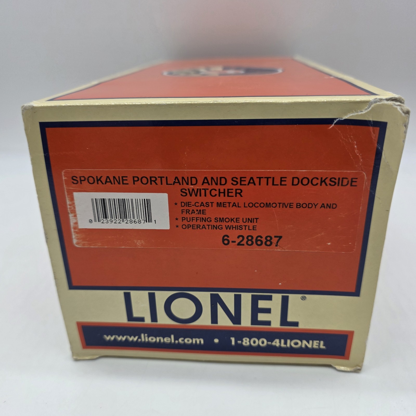 Lionel 6-28687 Spokane Portland & Seattle Dockside Switcher With Box