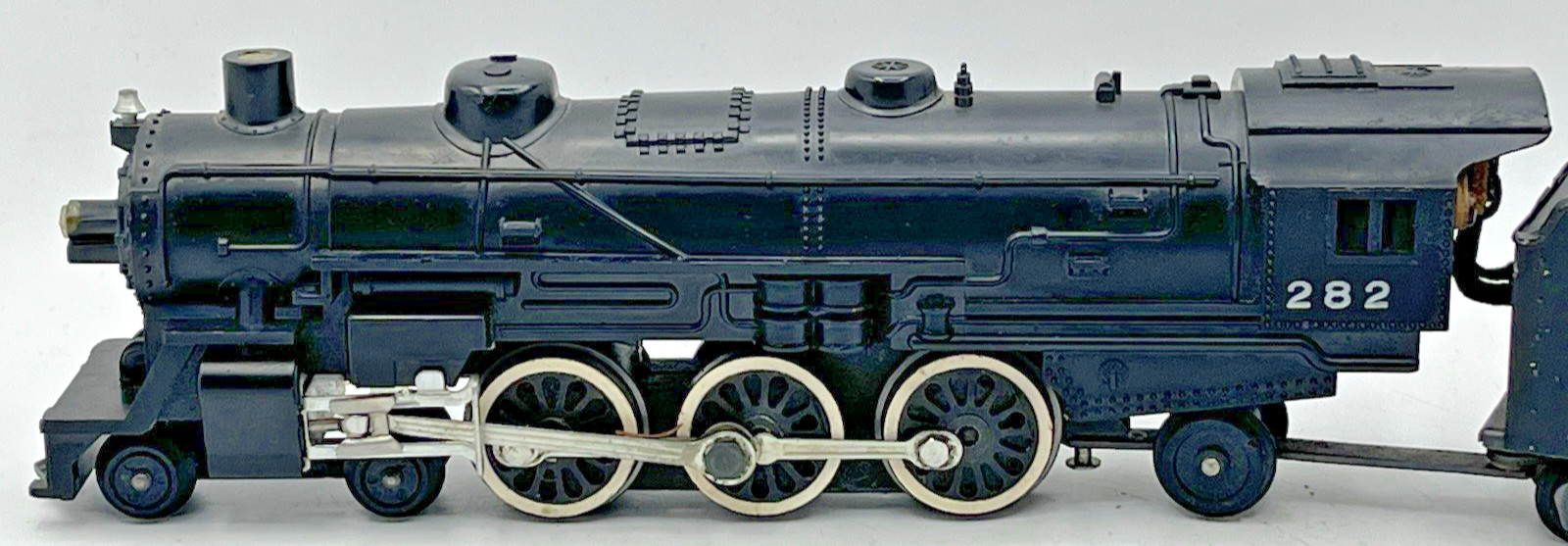 Gilbert American Flyer S Gauge #282 Pacific Loco/Tender Runs/Smokes/Choo-Choos