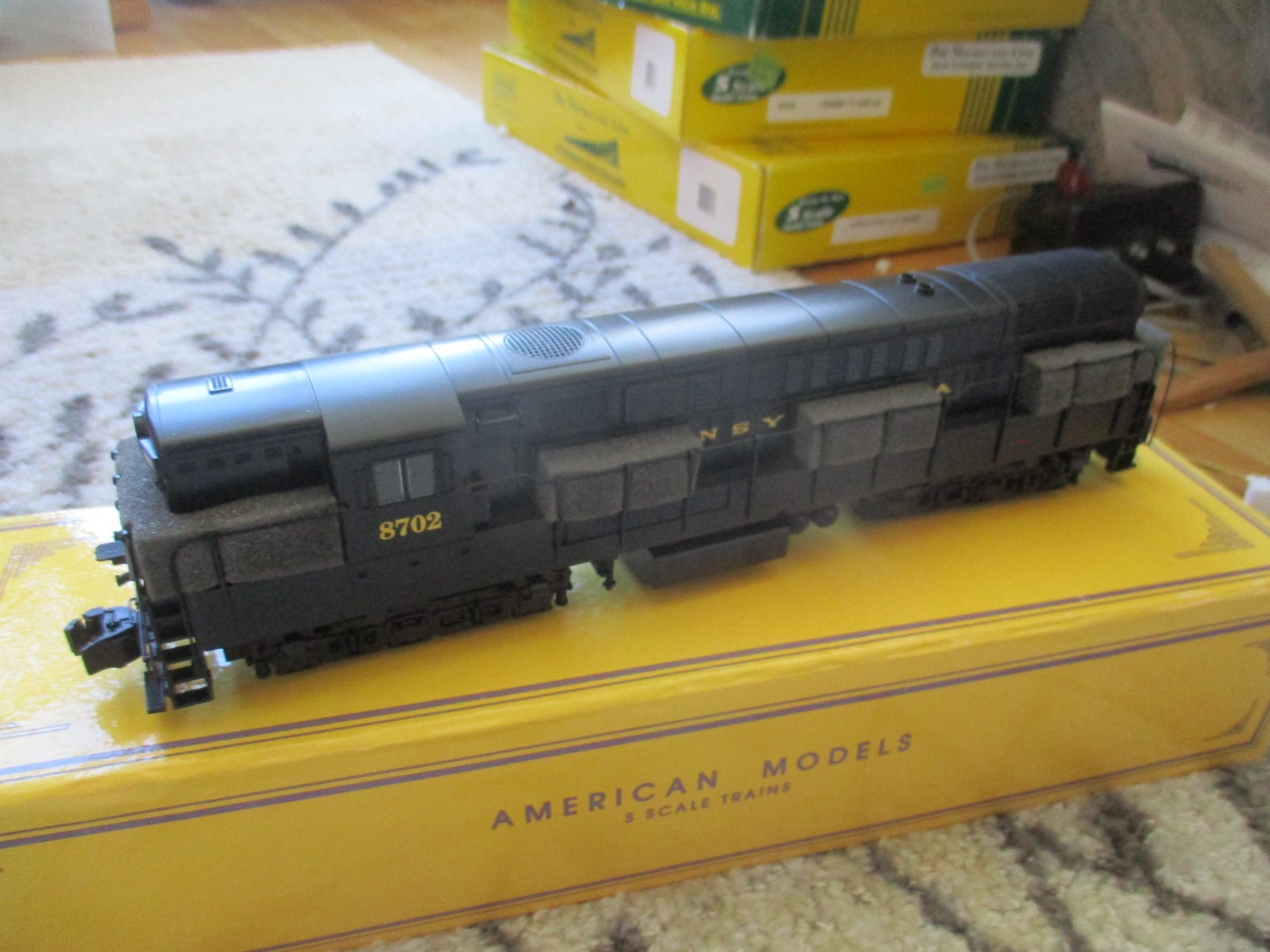 Amer Models PRR Trainmaster diesel (6/20/24 131.2) DC Hirail