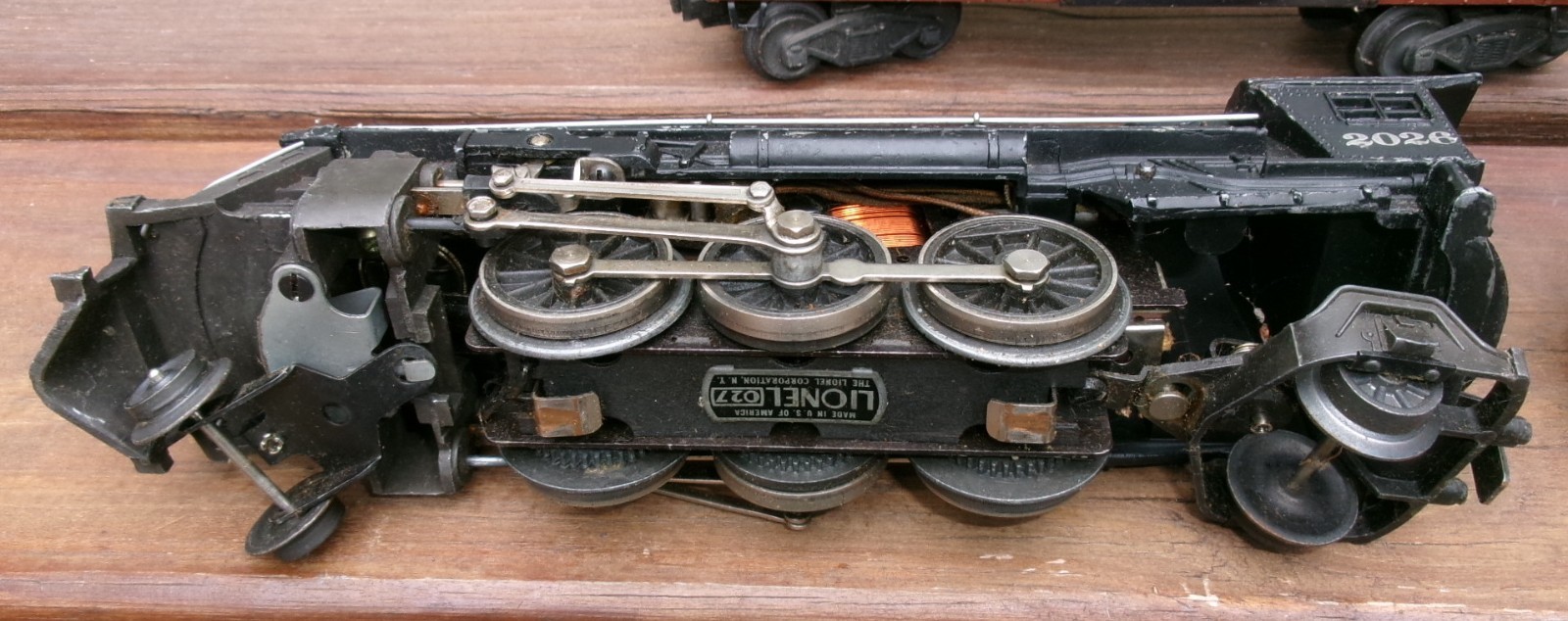 Lionel Post War #2026 Engine 027 Train Set O Gauge Tracks Transformer Untested