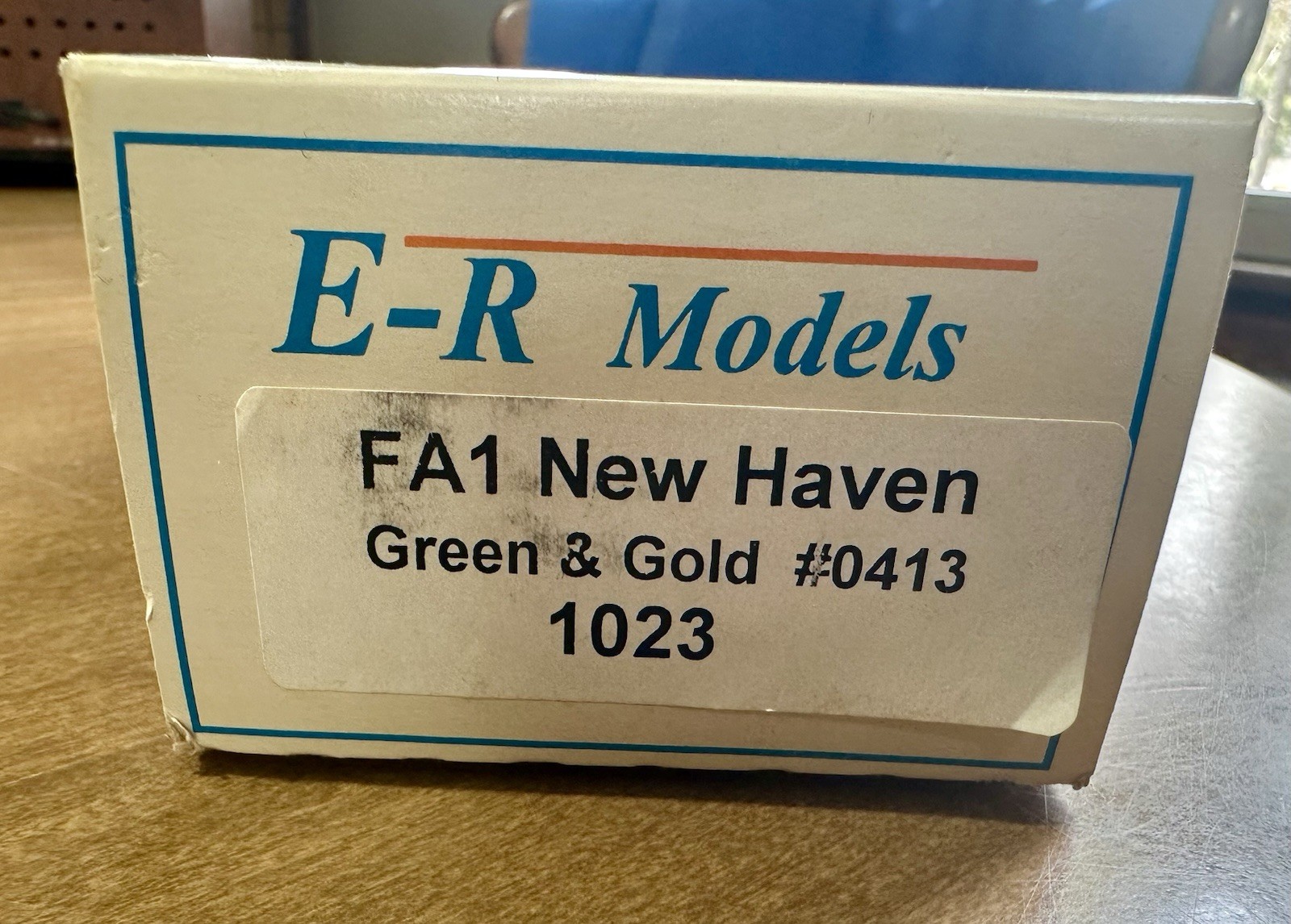 Frateschi HO New Haven 0413 Diesel Locomotive Green & Gold NEW in Open Box