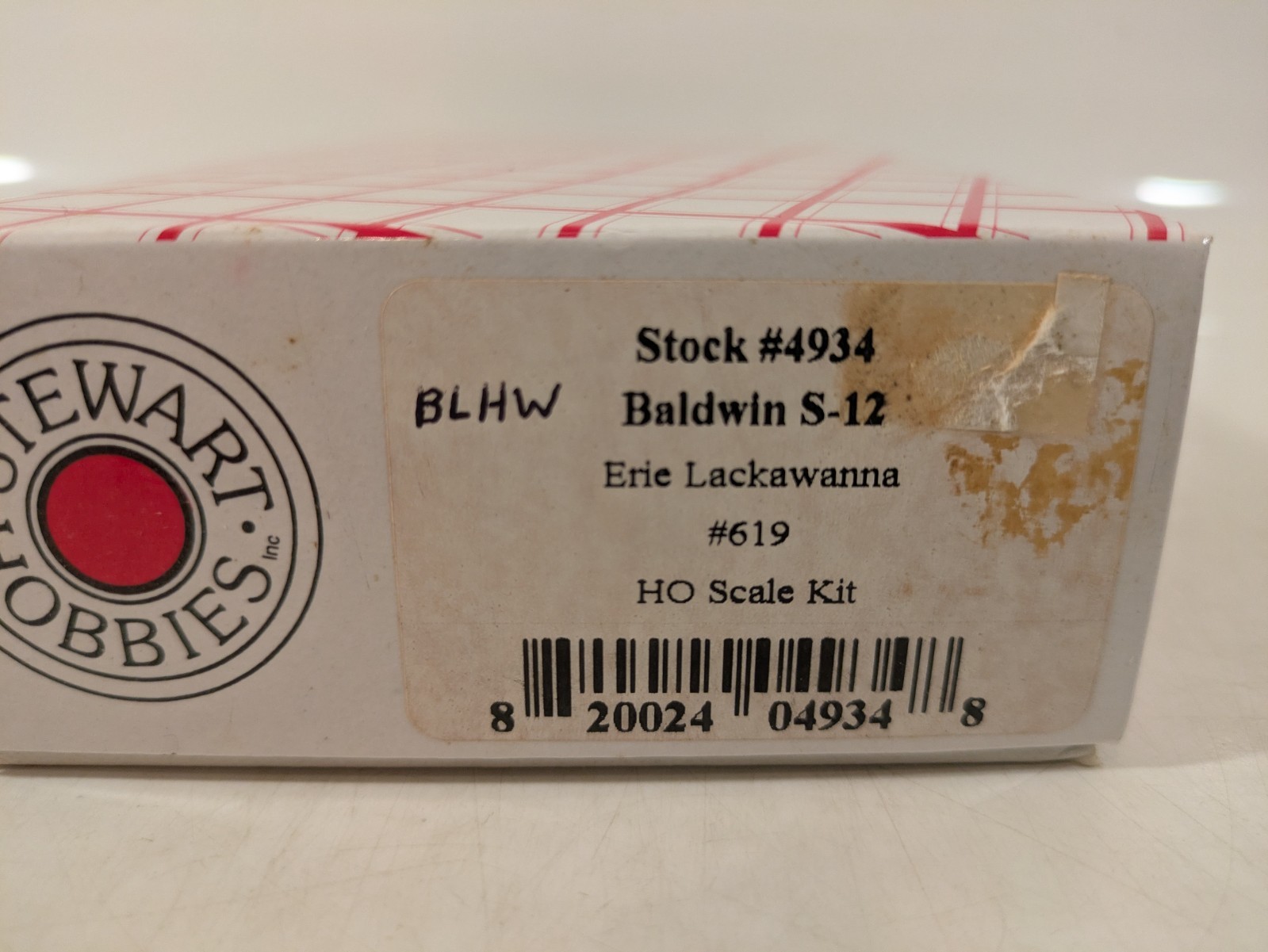 HO Baldwin S-12 EL Erie Lackawanna DCC Ready NIB NOS # 4934