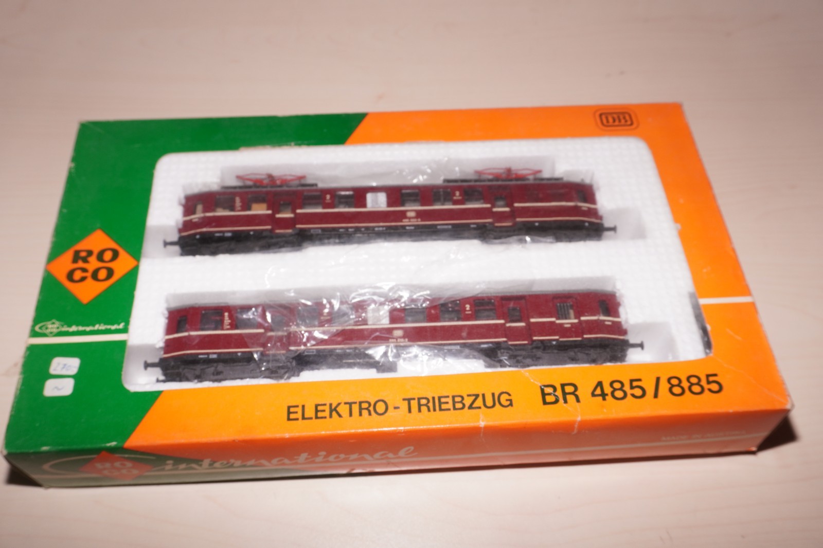 RF35] Roco (AC) Gauge H0 14148A Locomotive Set BR485/885 Analogue DB Boxed