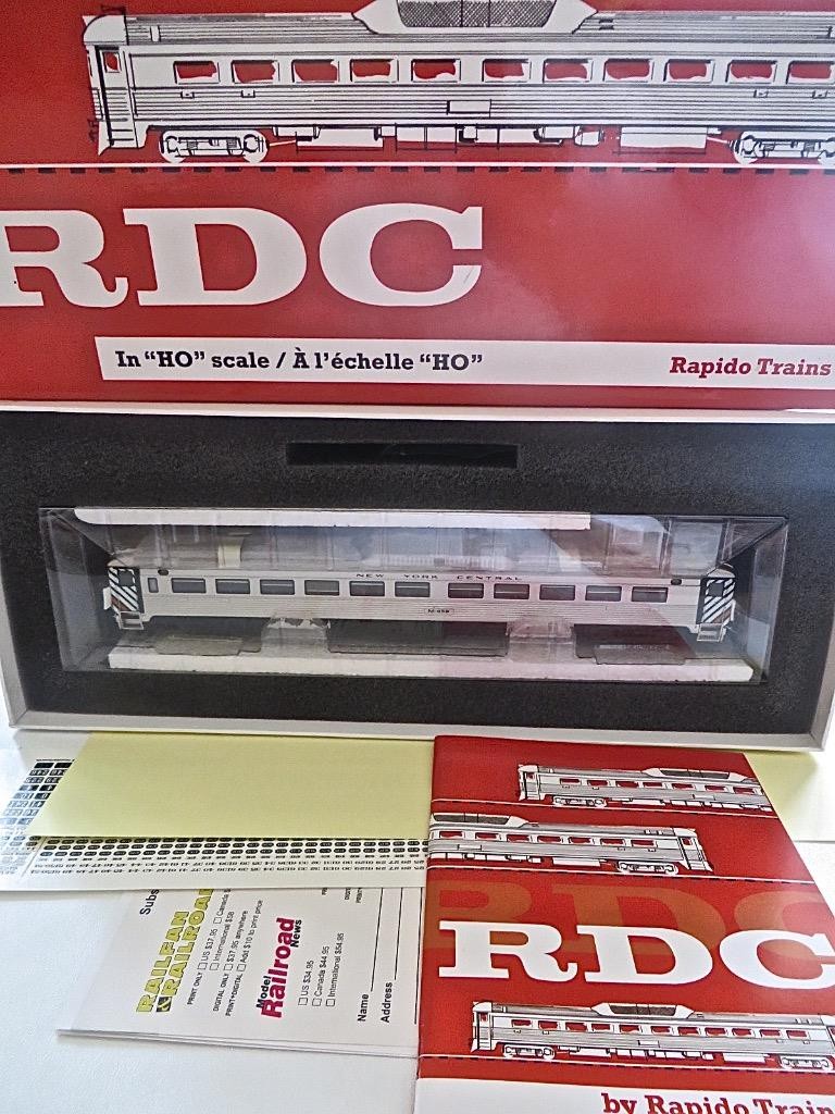 Rapido Trains 16076 BUDD RDC-DC New York Central M459 Brand New