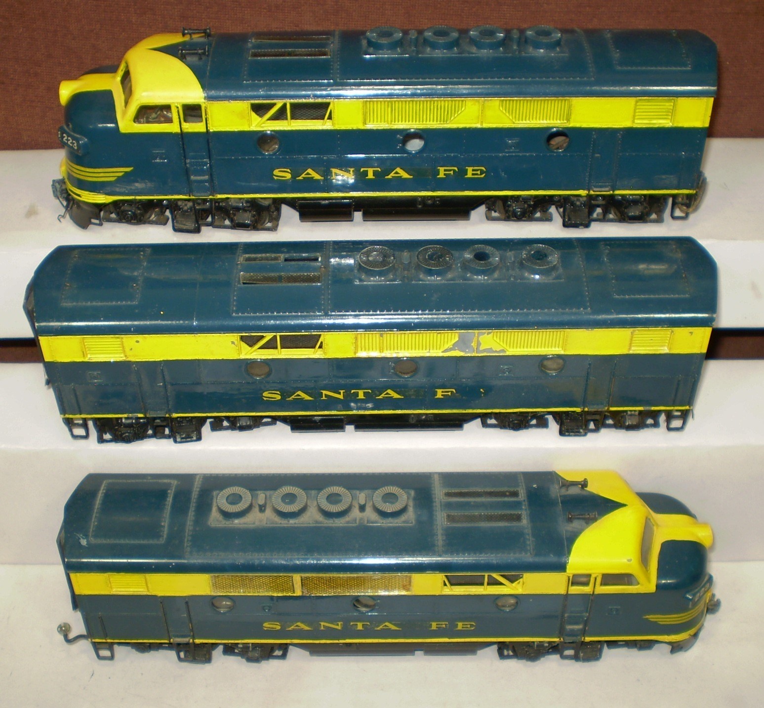 401) O Scale Two-Rail Atwater / General Models Corp F3 ABA Diesel Locomotive