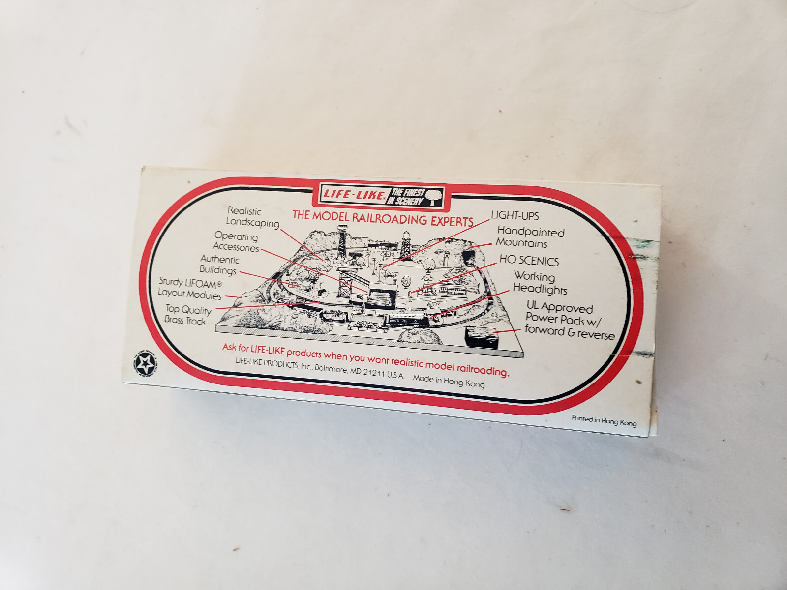 VINTAGE LIFE LIKE HO SCALE B&0 320 835 #8575 HOPPER CAR WITH BOX