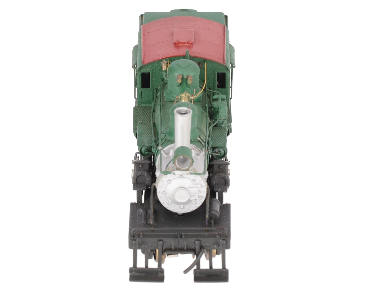 United Models PFM BRASS HO PET Green Climax Class C Logging Steam Locomotive #7