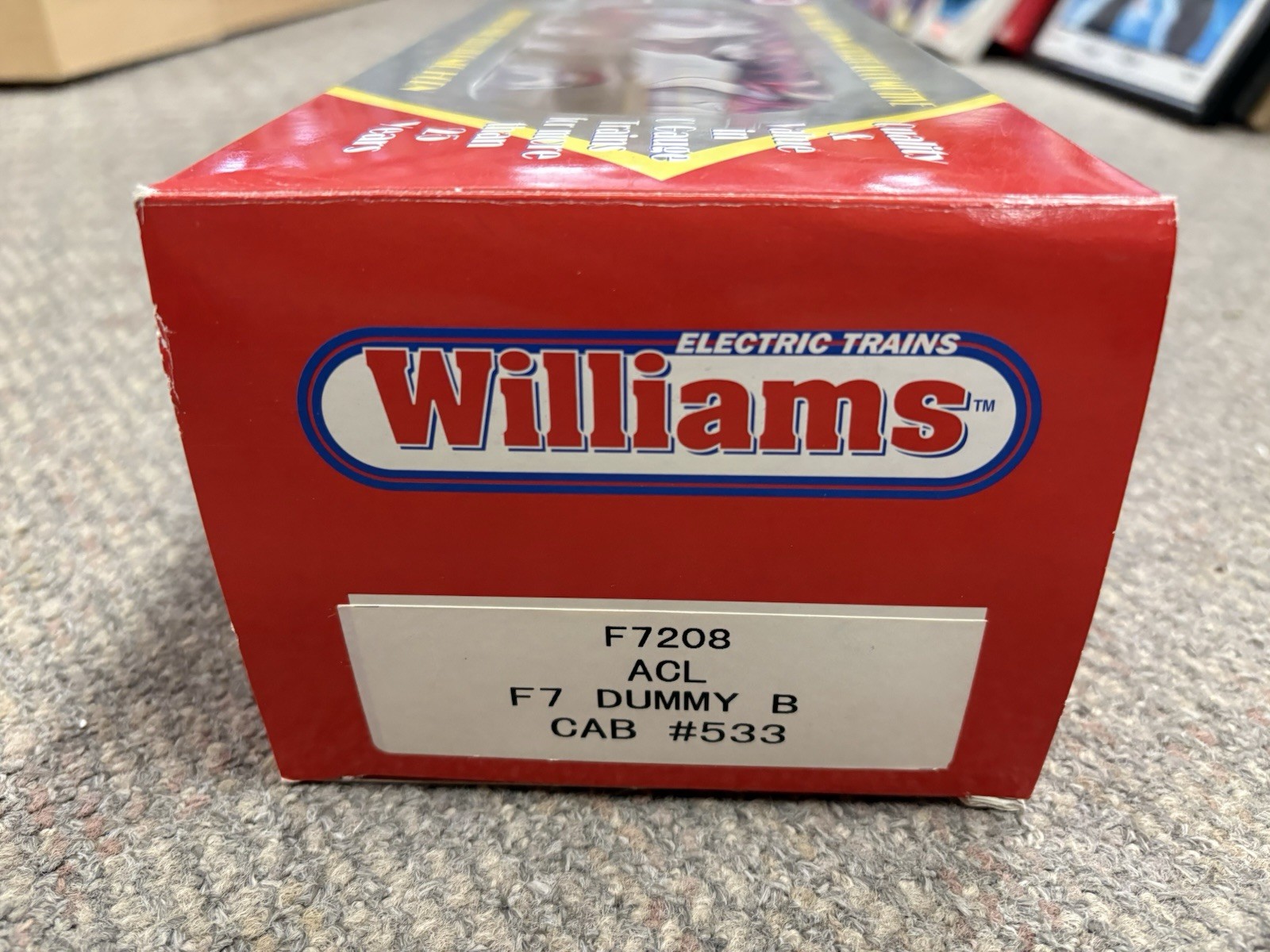 + Williams O ACL Atlantic Coast Line #533 F7 Dummy B Unit Locomotive F7208