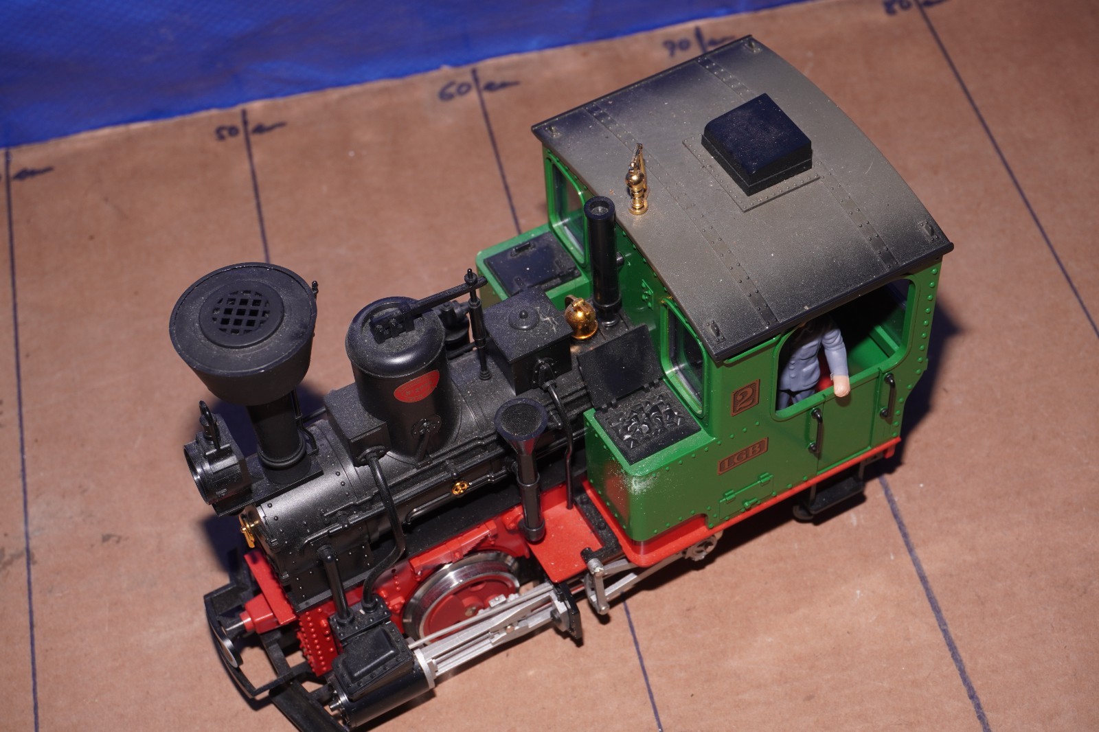 LGB BOD/5] Green Steam Locomotive Stainz G Gauge 1:22.5 Sound & Steam