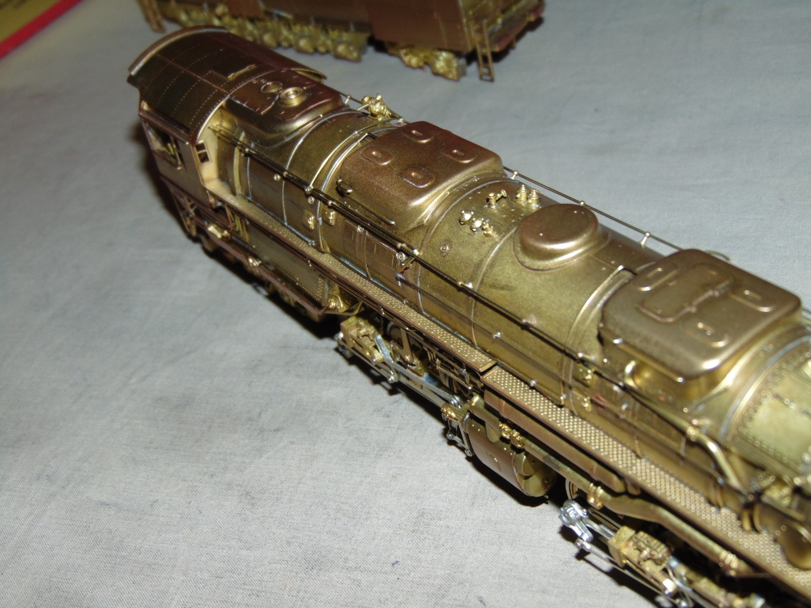 KEY IMPORTS HO BRASS 3985 4-6-6-4 UNPAINTED UNION PACIFIC CHALLENGER -LADDER OFF