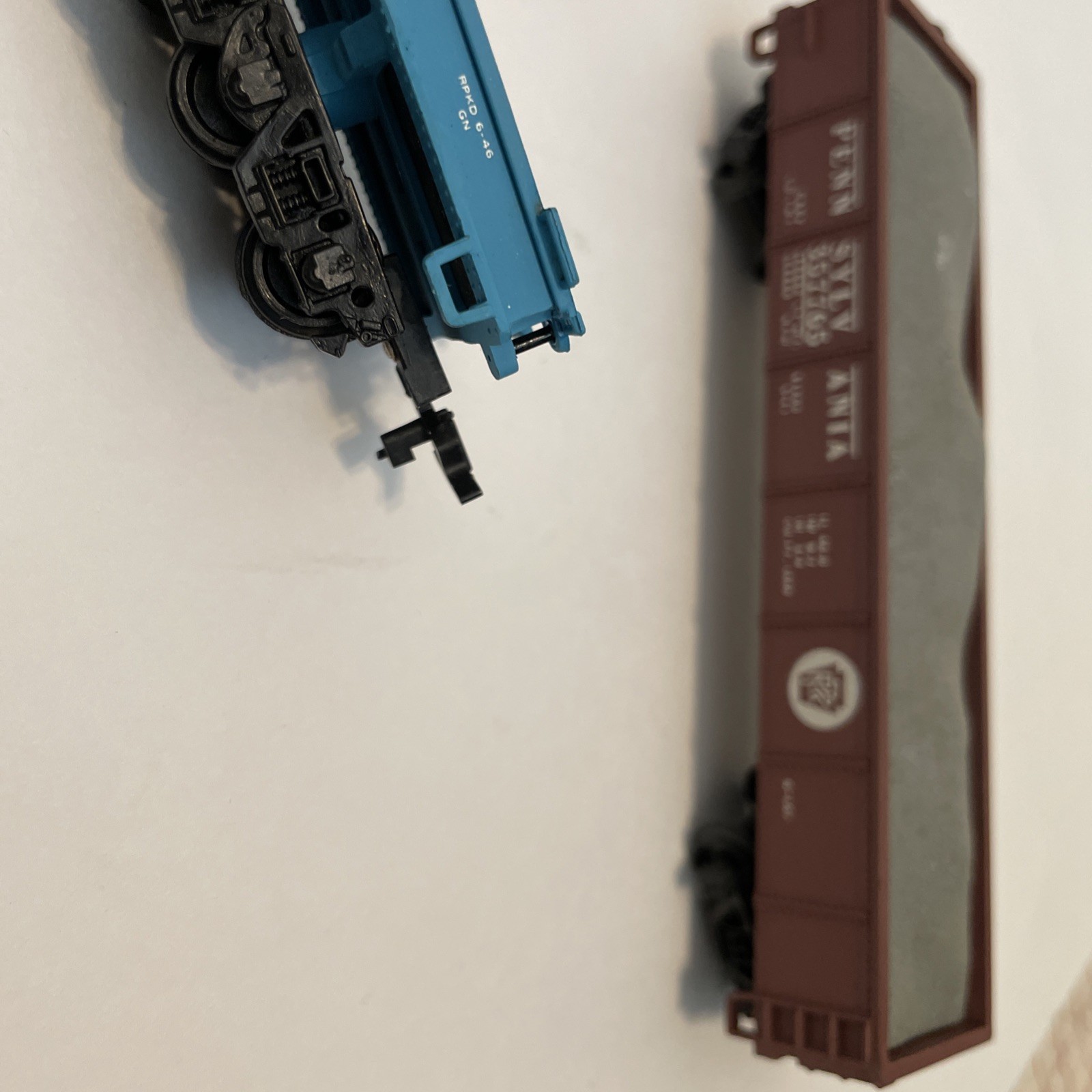 Vintage HO Scale Coal Cars And Various Others
