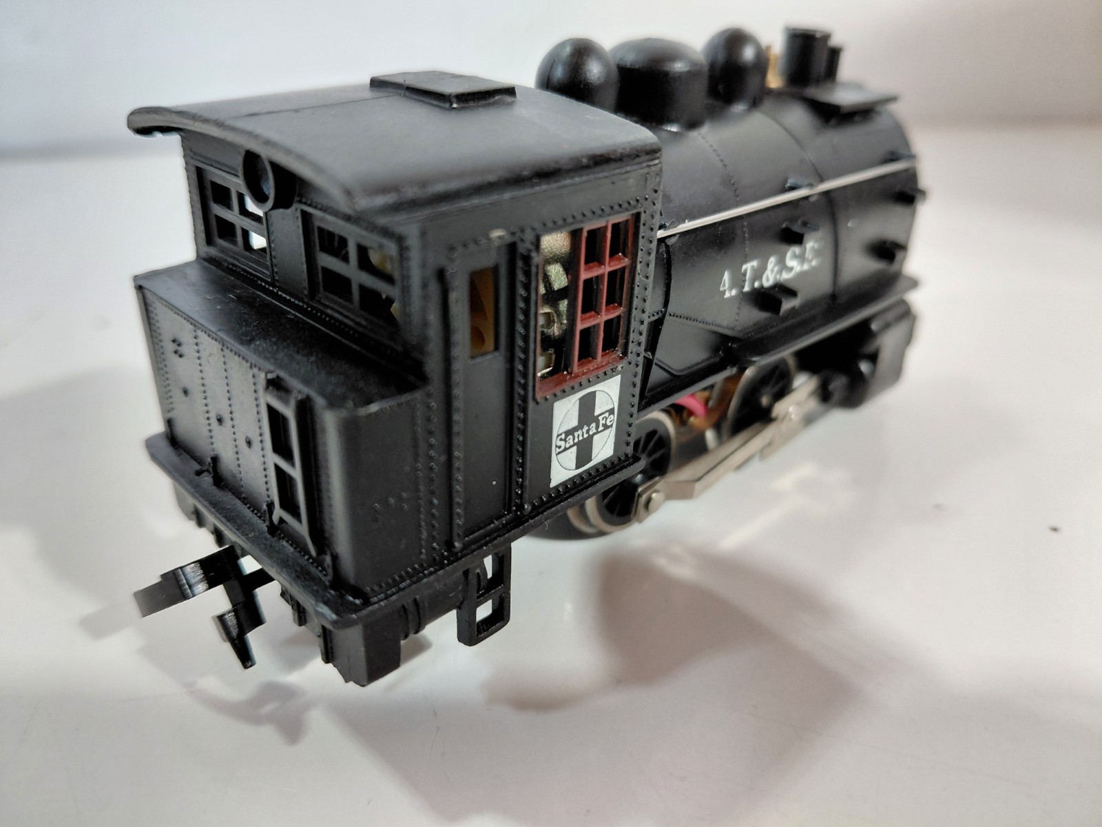 Life Like HO Gauge Model Railroad Santa Fe 0-4-0 Dockside Steam Locomotive