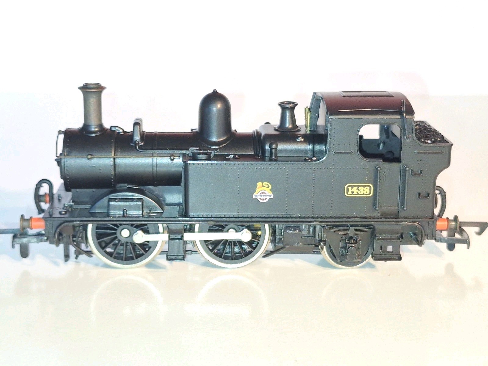 Dapol D096 BR Tank Loco 1438. New Old Stock. Mint Cond. 2 Rail DC Boxed.OO Scale