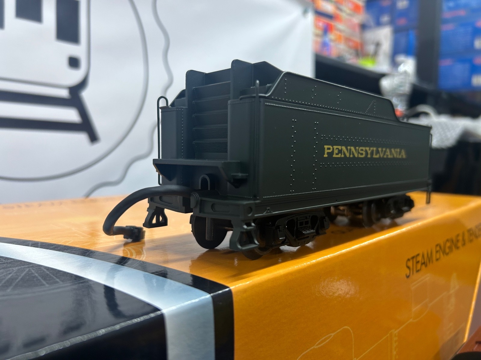 K-line Pennsylvania #9630 4-8-2 Mikado Steam Engine w/ Whistle K3680-9630W