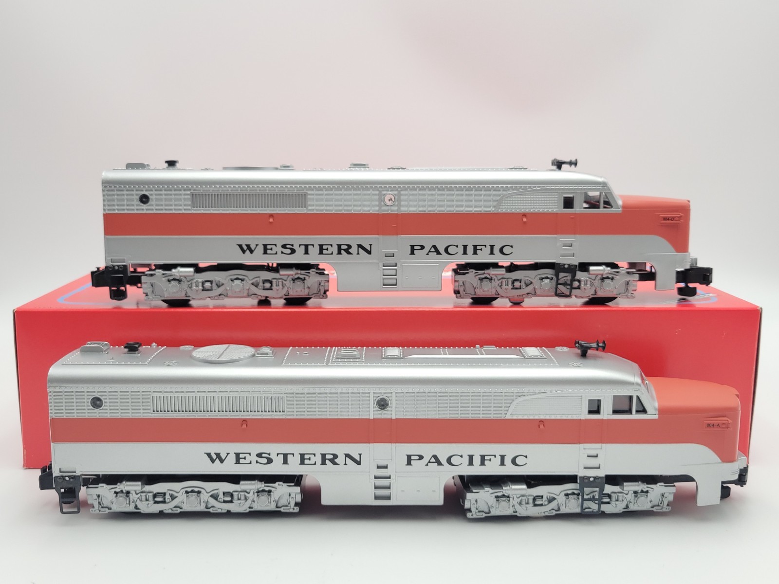 NIB American Flyer Western Pacific Alco PA A/A Diesel 6-48120 Locomotive Set