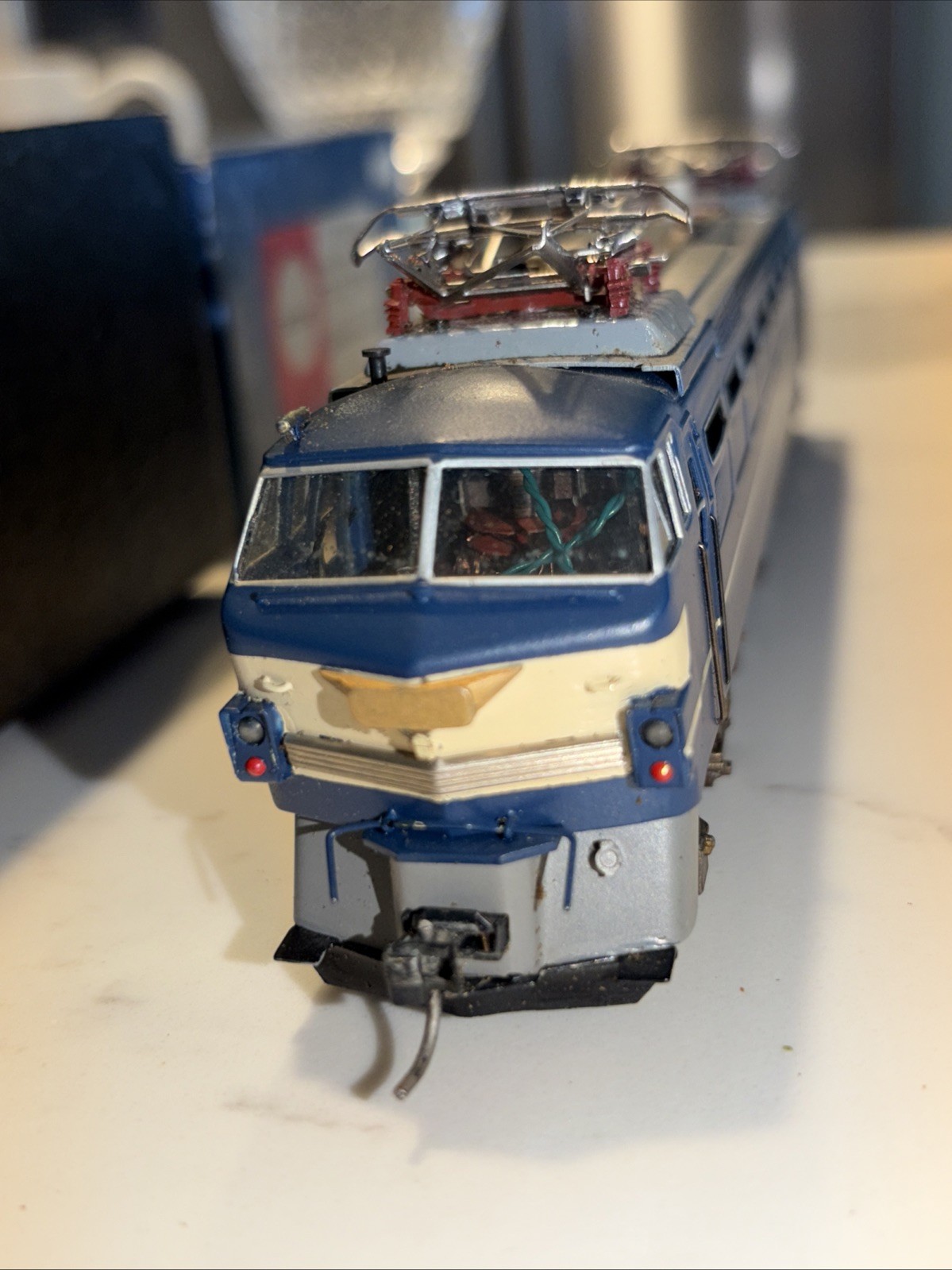 KATSUMI EF66 Electric Locomotive HO Scale brass Model Train EF-66