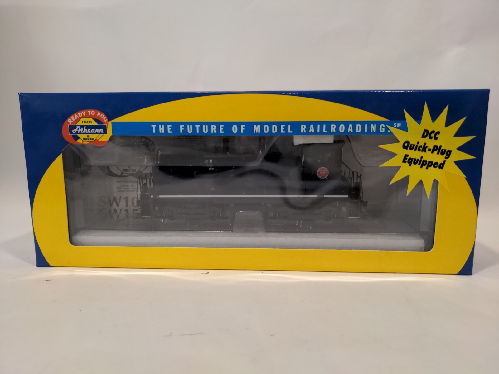Athearn HO Missouri Pacific #1519 SW1500 Diesel Locomotive Switcher 95846