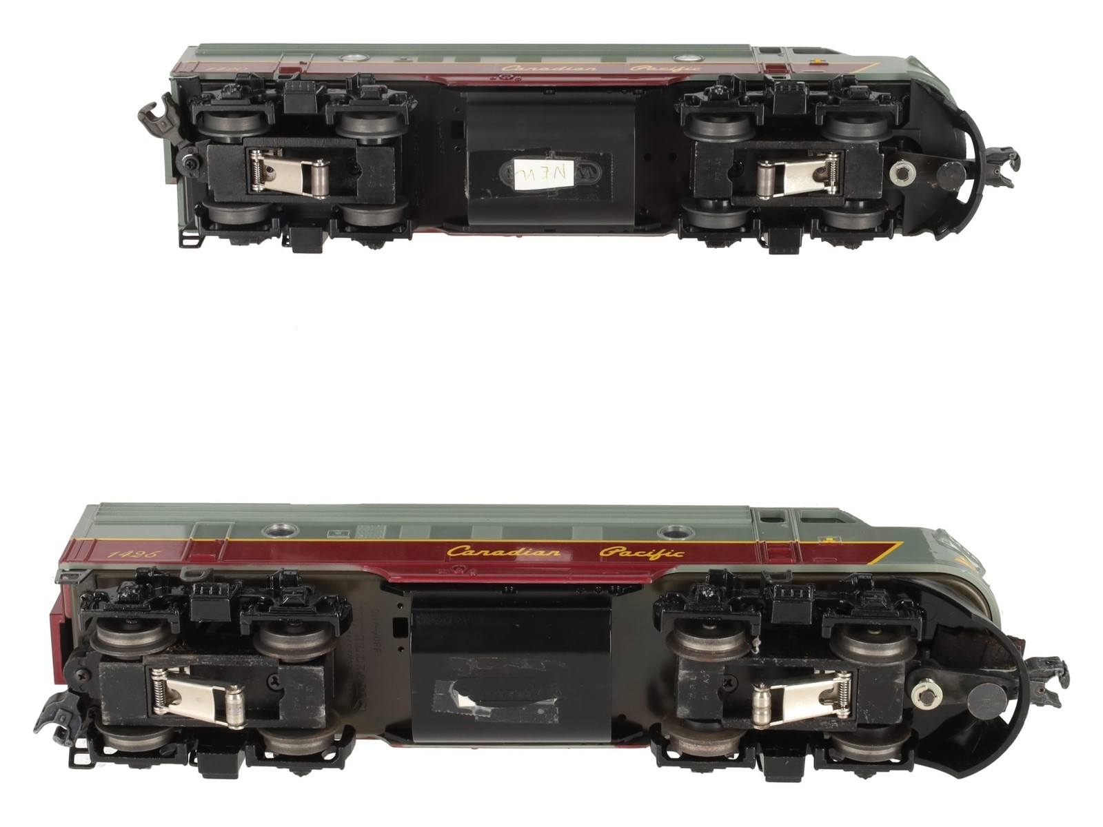 Williams O Scale Canadian Pacific F7 AA Dummy Diesel Engines #1420/1425 EX