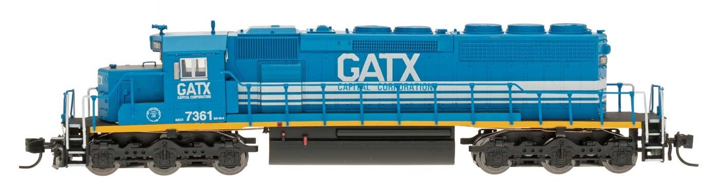 Intermountain N Scale ~ EMD SD40-2 ~ GATX Leasing #7362 ~ Standard DC ~ 69323-06